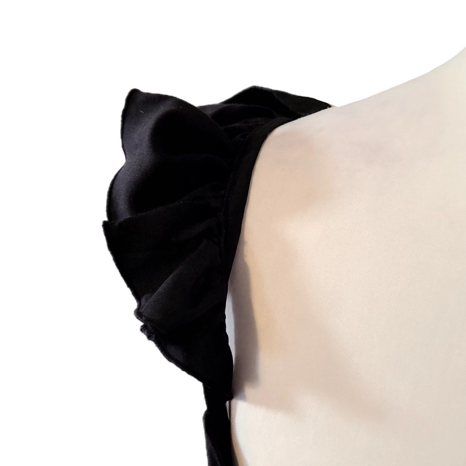 Anthropologie Anthropologie x Vanessa Barrantes NWT Ruffle Jumper, Size L Size 32" / US 10 / IT 46 - 3 Thumbnail