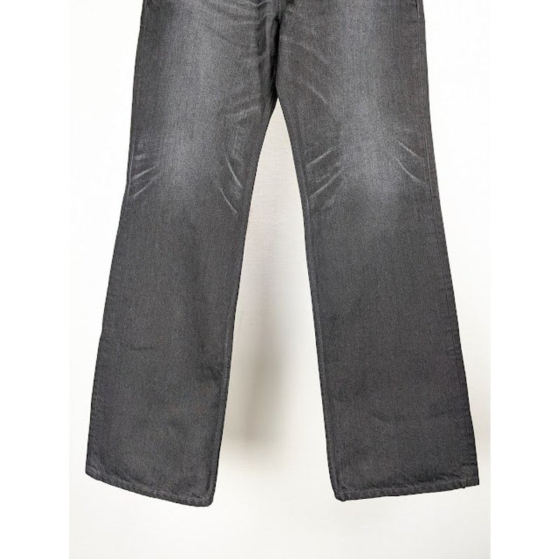 Saint Laurent Paris o1rshd1 D35 70's Flare Denim Jeans in Black Size US 33 - 4 Thumbnail