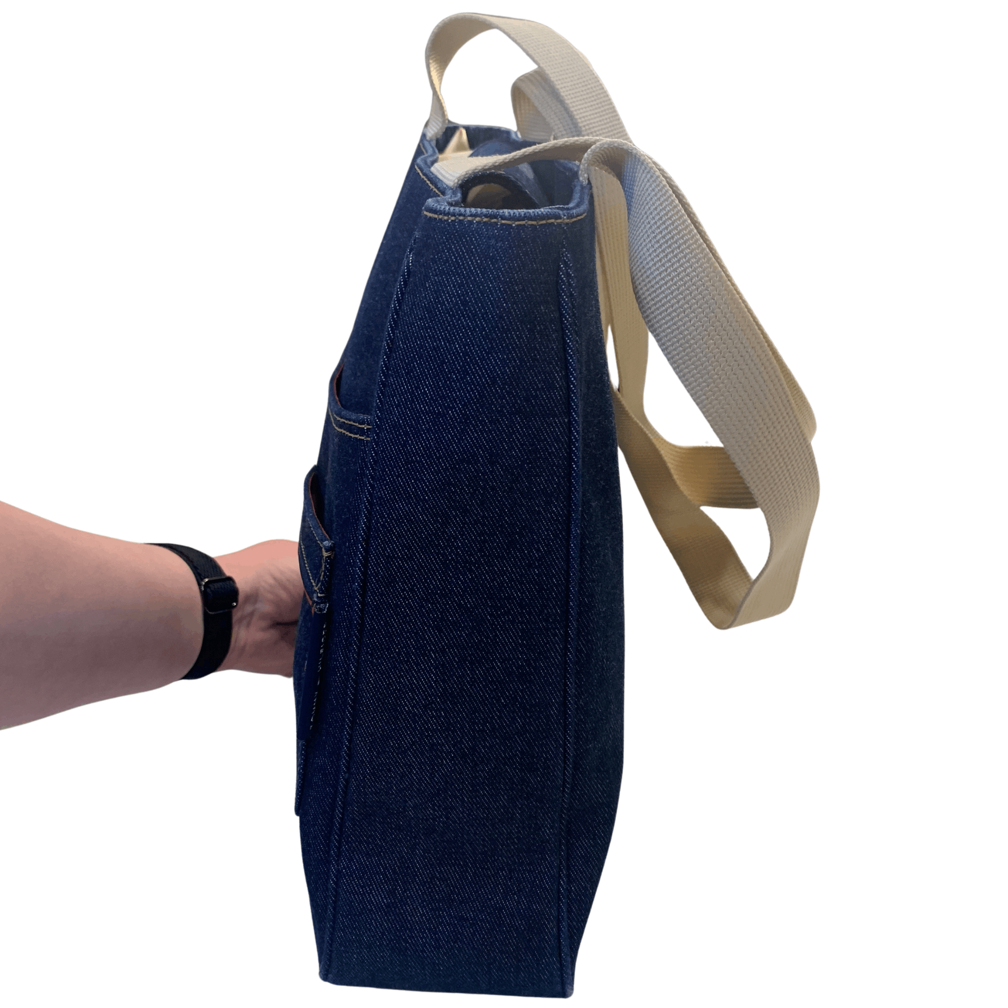 Tommy Hilfiger Tommy Hilfiger Denim Tote Bag Purse Size ONE SIZE - 4 Thumbnail