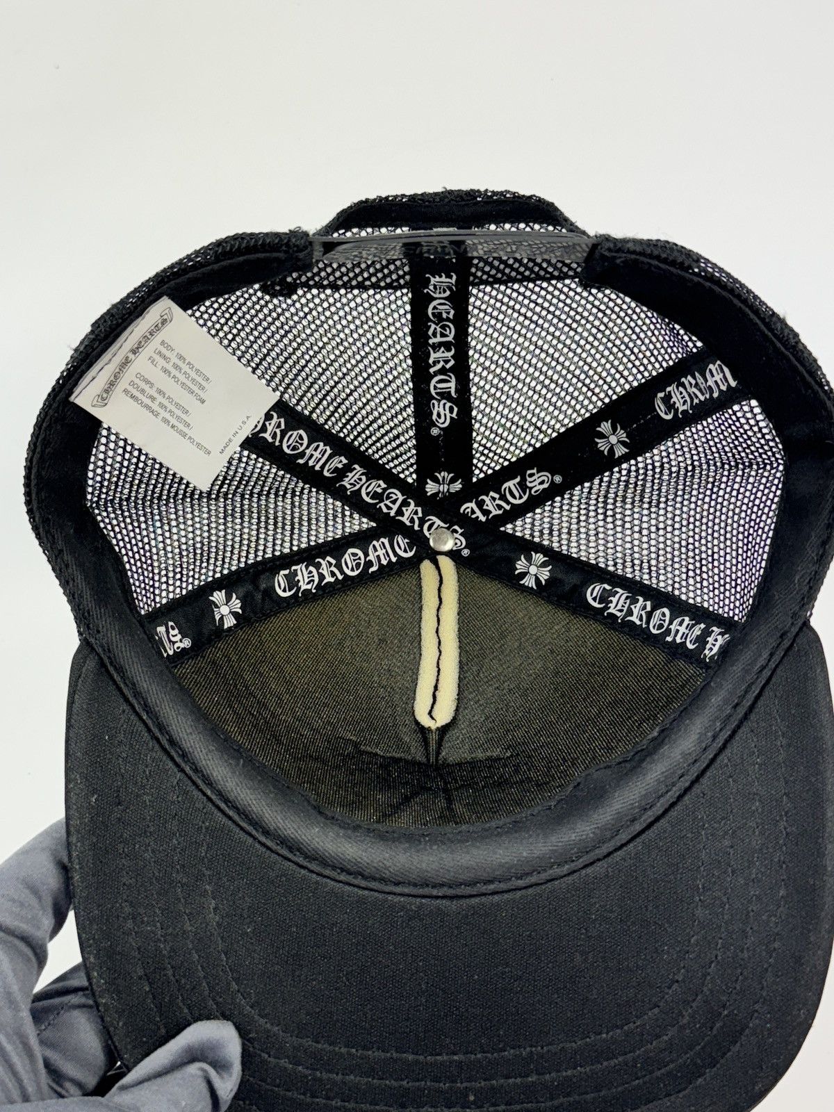 Chrome Hearts ANTI PRINT SILVER LOGO DETAILED CAP Size ONE SIZE - 7 Thumbnail