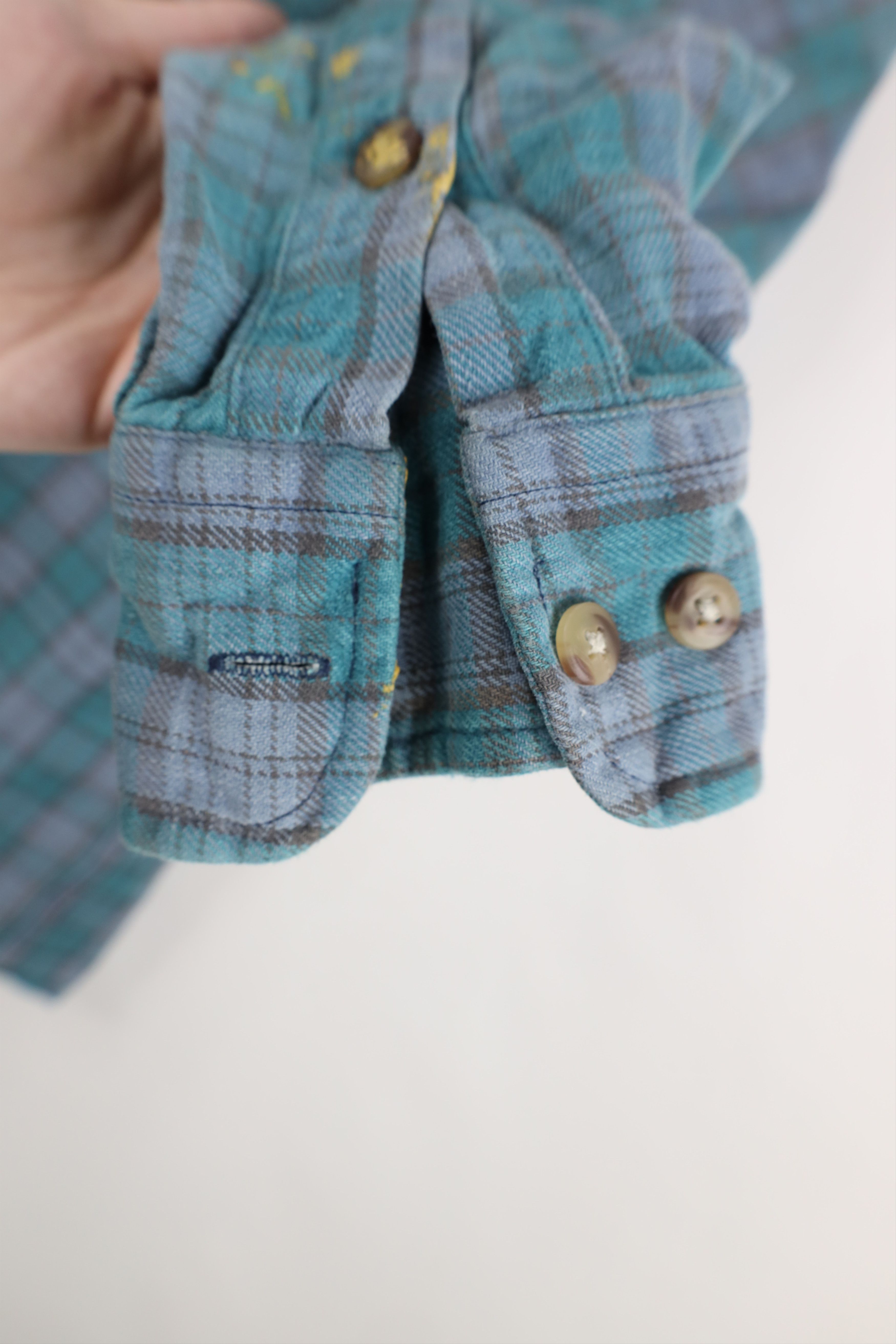 Vintage Vintage 90s Streetwear Flannel Collared Button Down Shirt Size US M / EU 48-50 / 2 - 10 Thumbnail