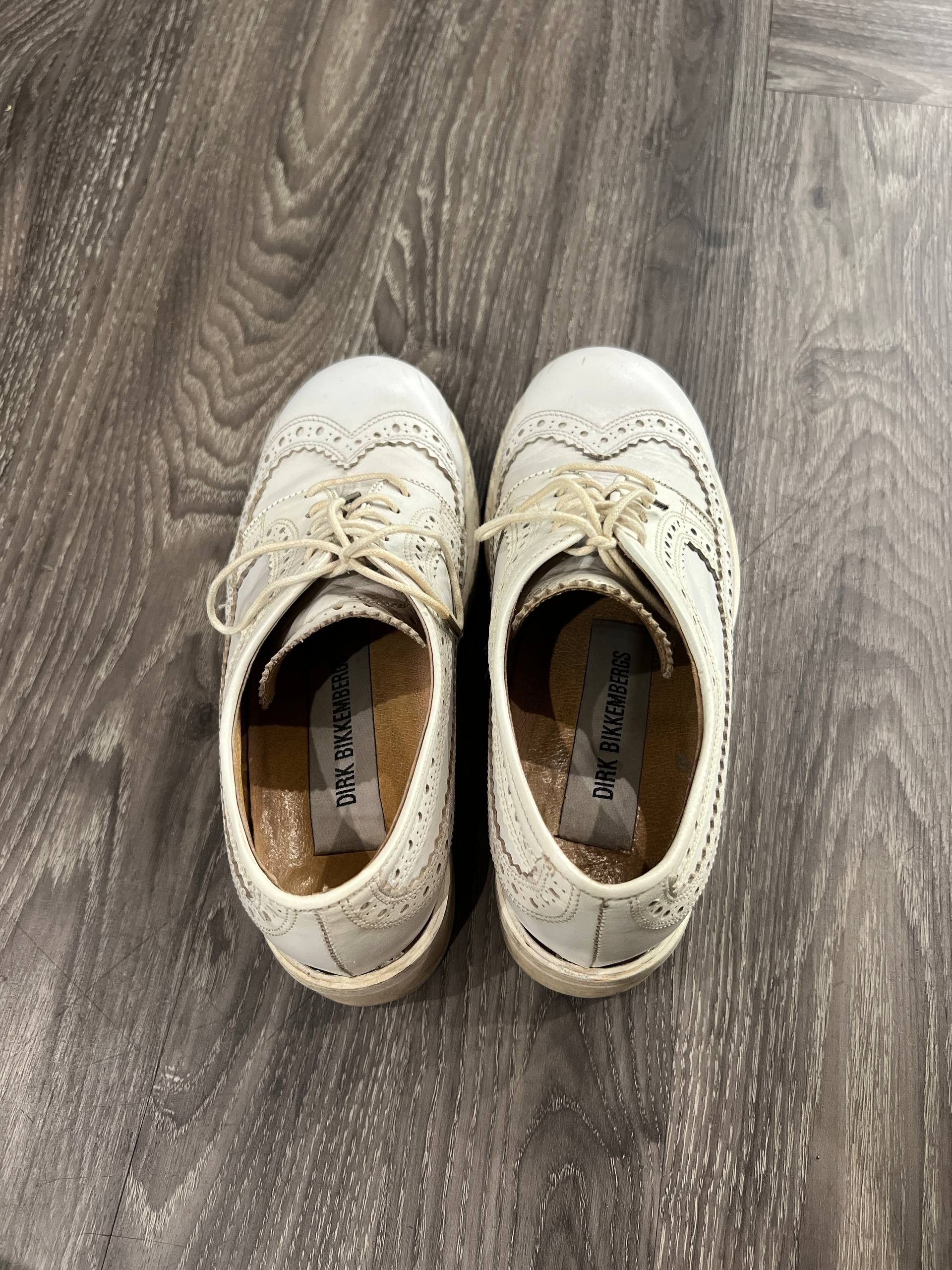 Dirk Bikkembergs 90s Dirk Bikkembergs Wingtip Brogue Lace-up Heeled Derby Size US 8 / IT 38 - 7 Thumbnail