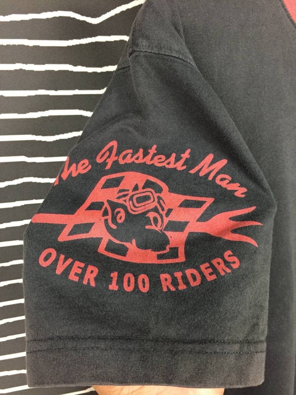 Japanese Brand Ted Company Lucky Flag Devil's Motorcycle Races Tee Size US L / EU 52-54 / 3 - 9 Thumbnail