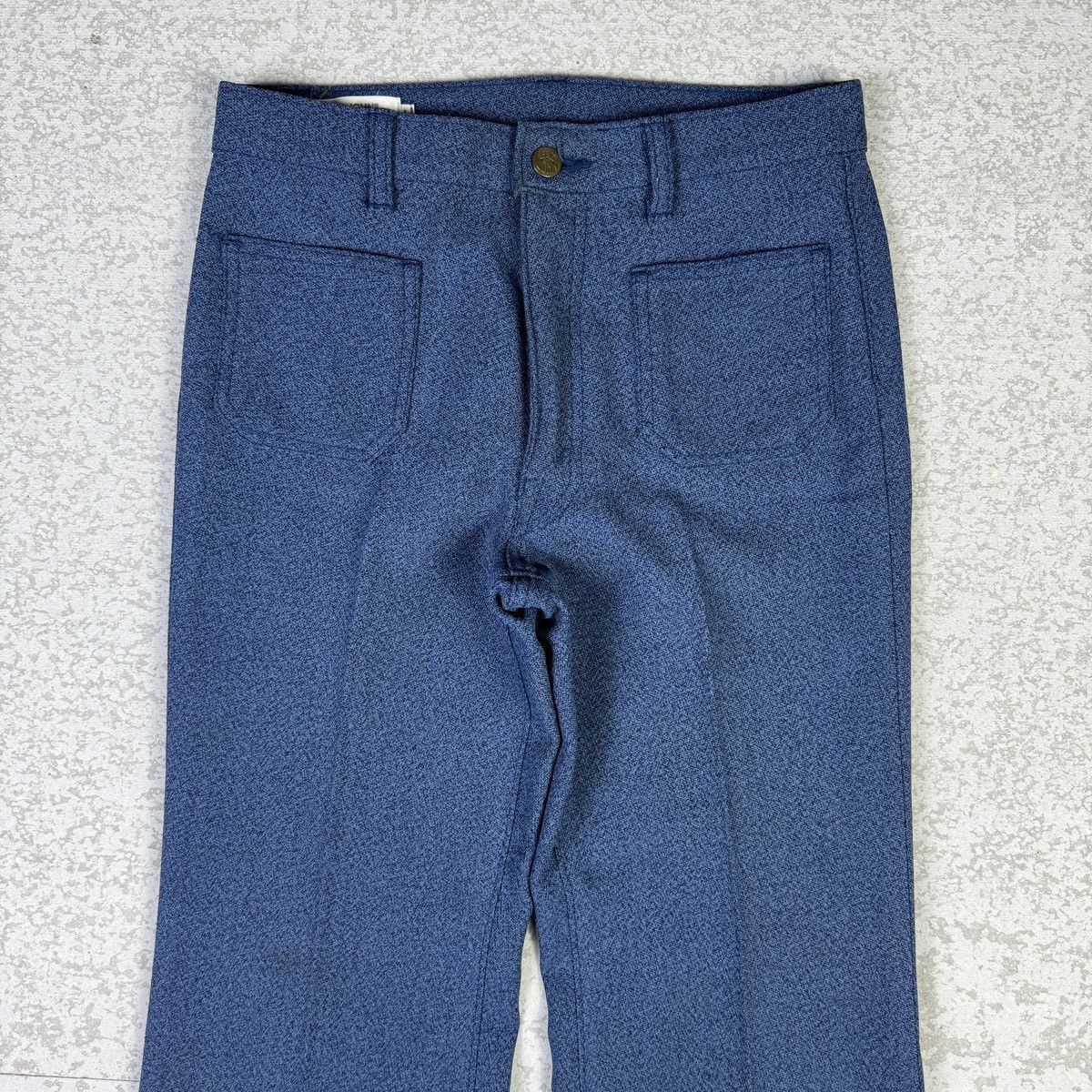 Big John × If Six Was Nine × Vintage Flare💥 Vintage Big John Big Press Pant Size US 27 - 3 Thumbnail