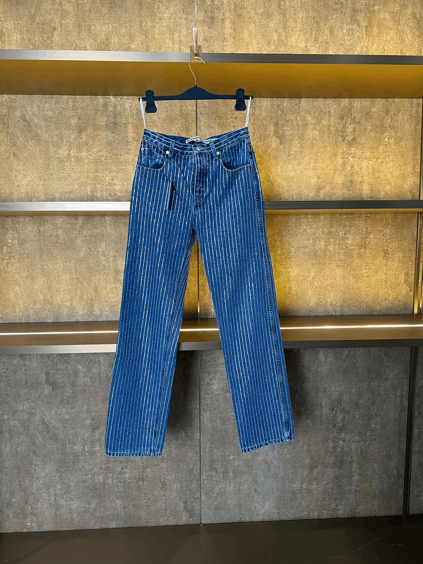Alexander Wang Alexander Wang Diamond-Embellished Jeans Size 24" / US 00 / IT 34 - 1 Thumbnail