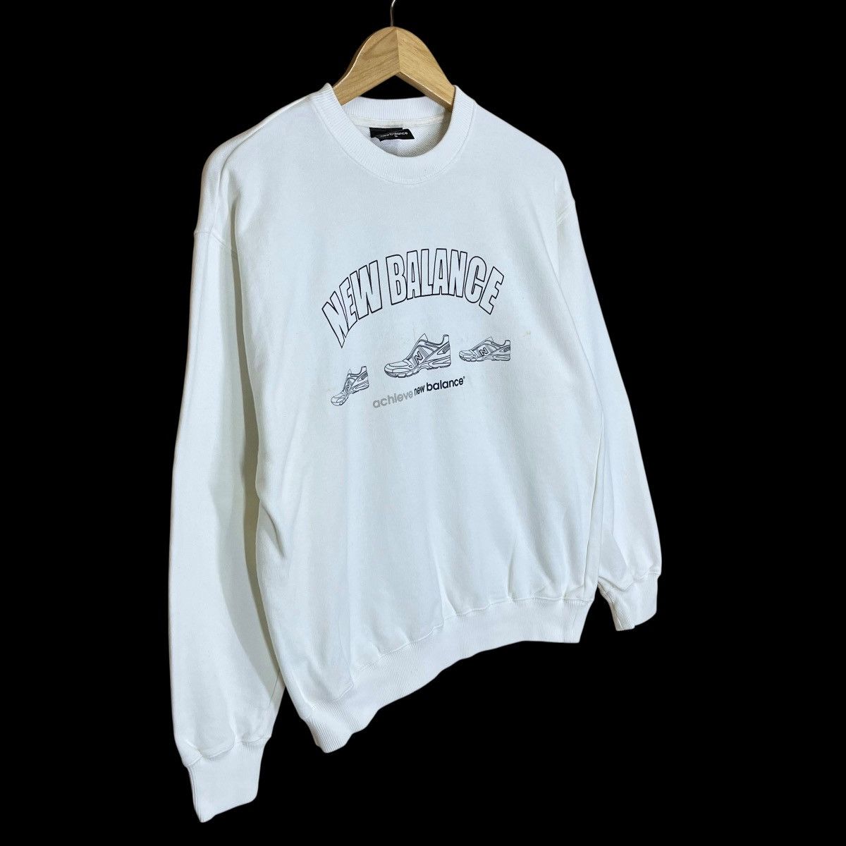 New Balance New Balance Big Logo Pullover Sweatshirt Size M Size US M / EU 48-50 / 2 - 2 Thumbnail