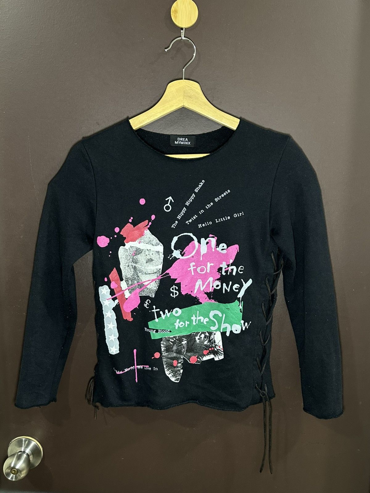 If Six Was Nine × Le Grande Bleu (L.G.B.) DREA MYMINX Punk Style i6w9 Seditionaries Sweatshirt Size US S / EU 44-46 / 1 - 2 Thumbnail