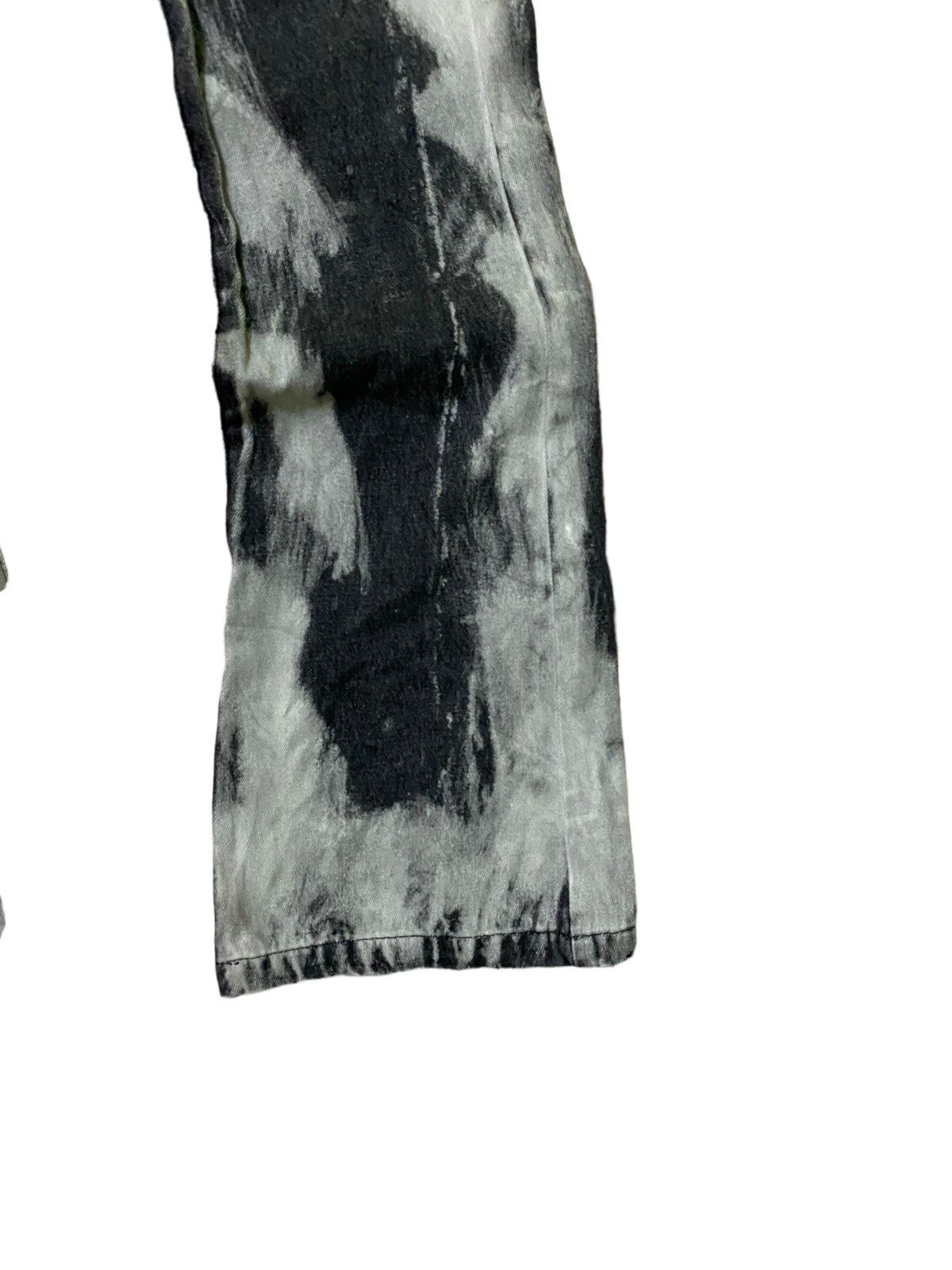 Hysteric Glamour FLARED G.O.C RICK OWENS STYLE ACID WASH DENIM Size US 28 / EU 44 - 7 Thumbnail
