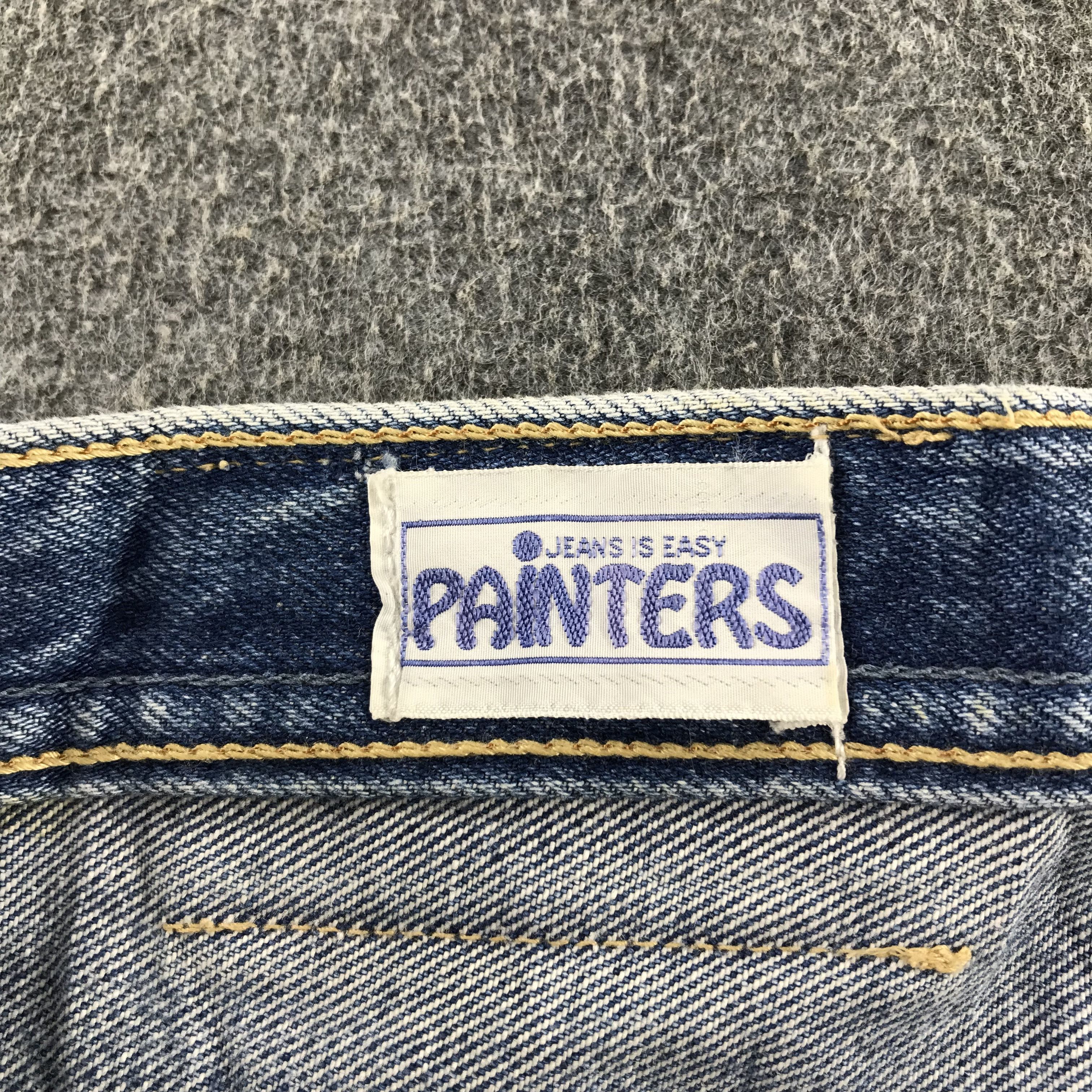 Japanese Brand Vintage Japanese Painters Jeans Distress Denim Jeans KJ3448 Size US 32 / EU 48 - 10 Thumbnail