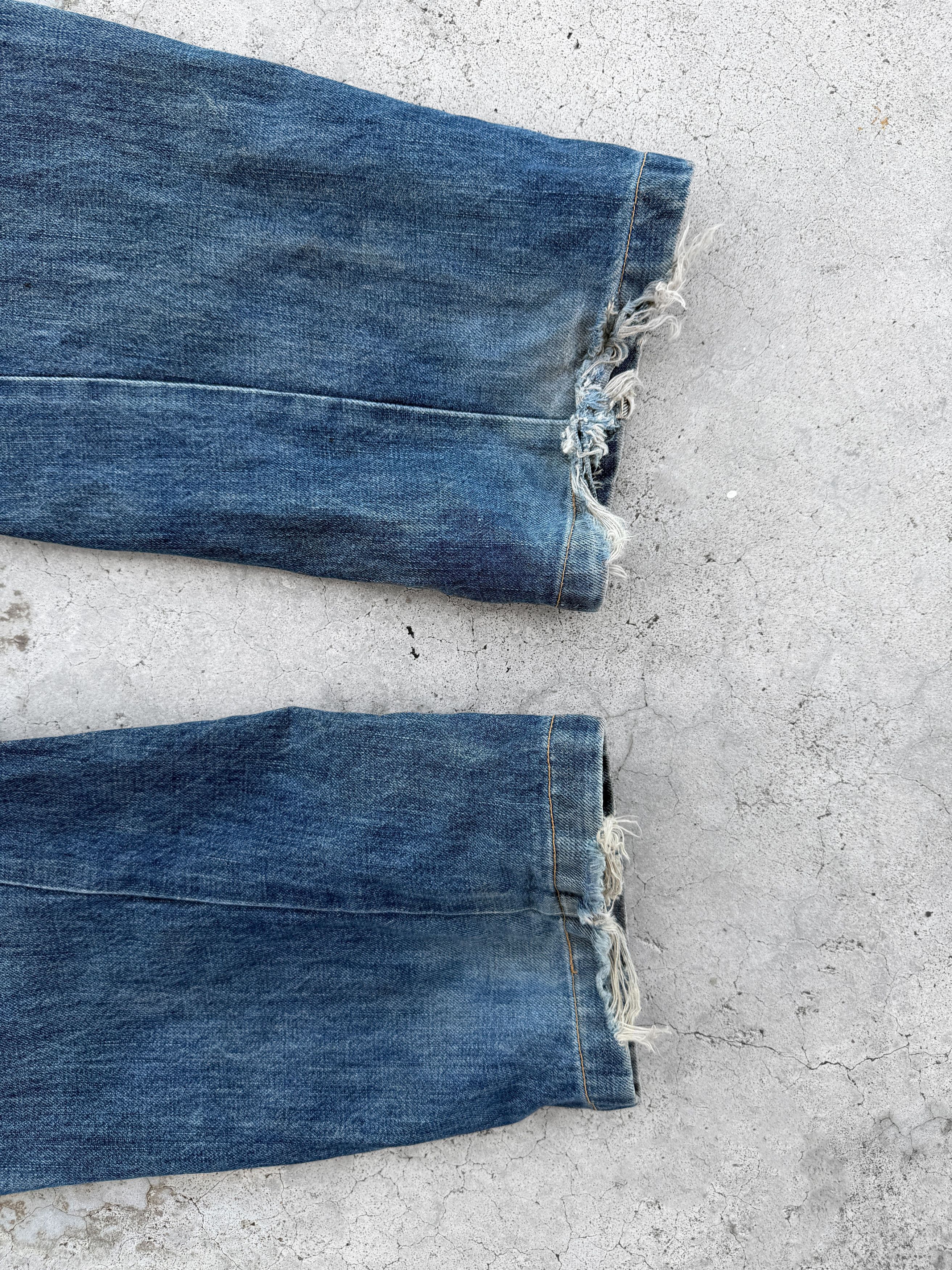 Levi's Y2K Levis Engineered Distressed Jeans Size US 34 / EU 50 - 11 Thumbnail
