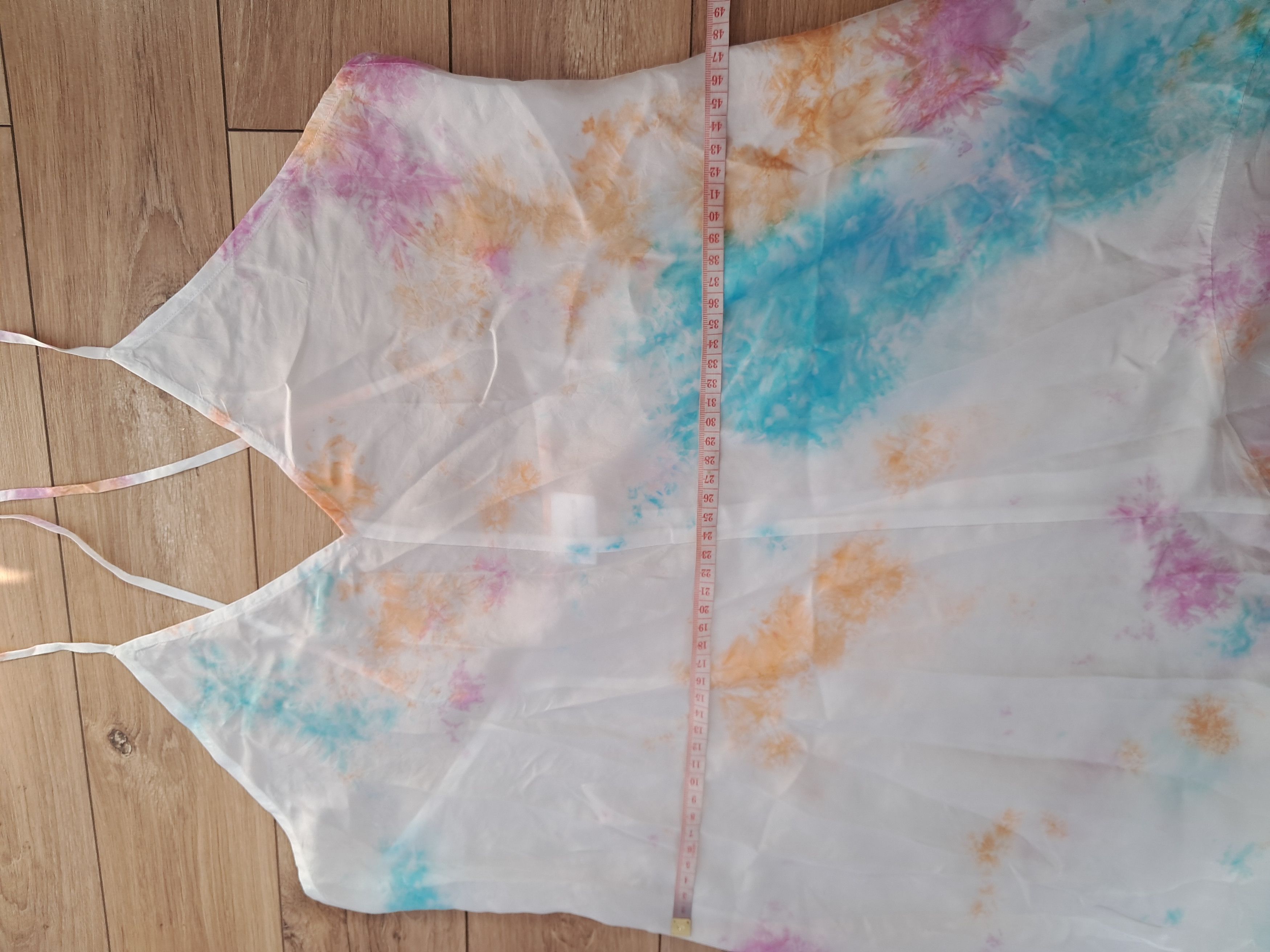 Other Anna Kosturova Silk Tie-Dye Halter Maxi Dress Brand New M/L Size M / US 6-8 / IT 42-44 - 10 Thumbnail