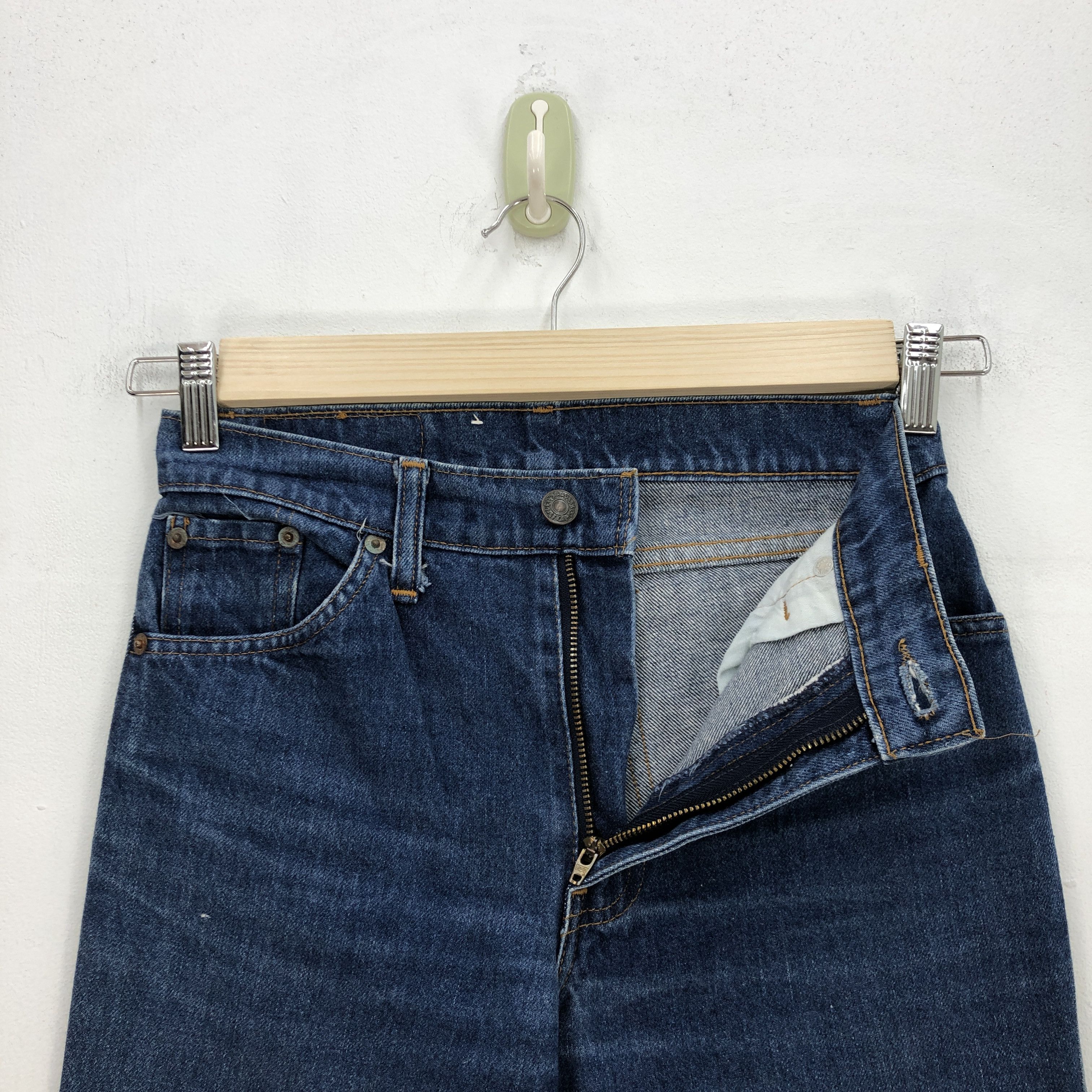 Levi's Vintage Levis 505 Jeans Levi's Loose Blue Washed Cut Denim Size 26" / US 2 / IT 38 - 5 Thumbnail