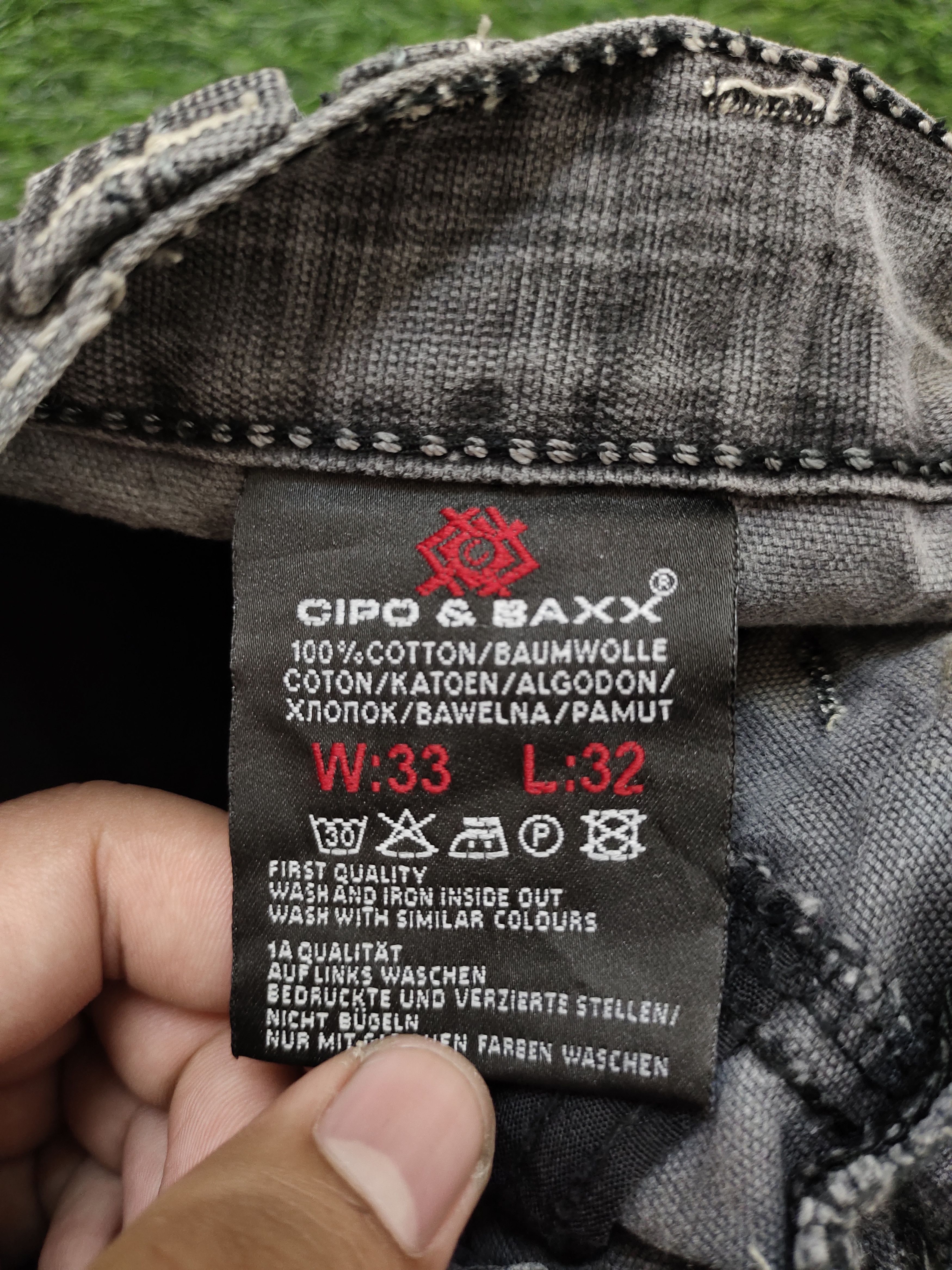 If Six Was Nine Cipo & Maxx Double Waist Cut & Sew Jeans Doublet Styles Size US 32 / EU 48 - 18 Thumbnail
