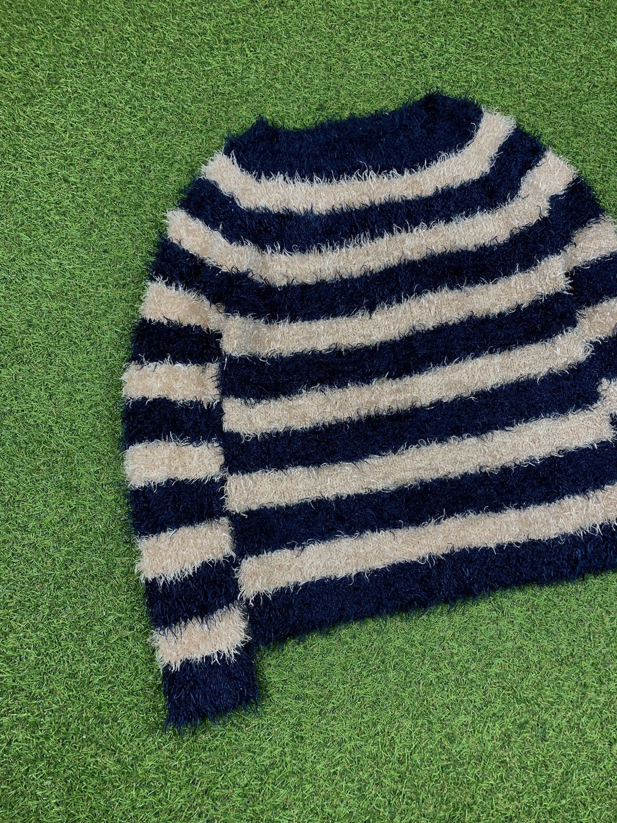 Japanese Brand × Vintage Vintage Y2K Mohair sweatshirt streetwear style Size M / US 6-8 / IT 42-44 - 2 Thumbnail