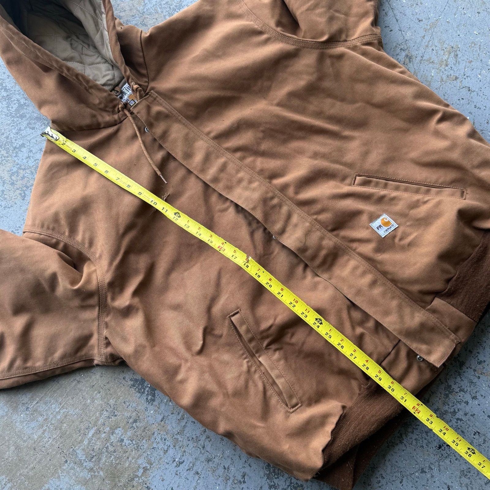 Carhartt Carhartt FRJ135 BRN Flame Resistant Workwear Jacket Sz 2XL Size US XXL / EU 58 / 5 - 7 Thumbnail