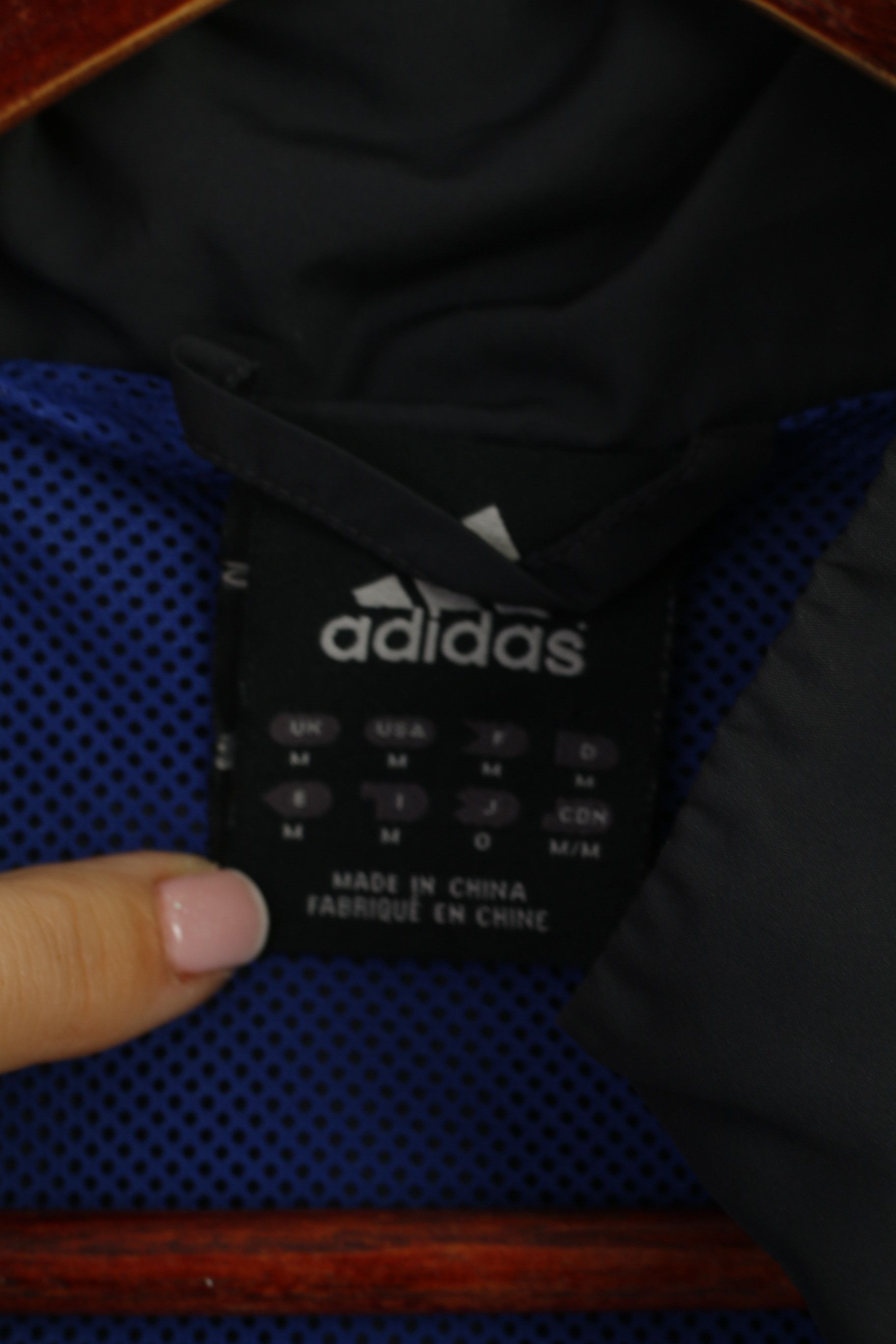 Adidas Adidas Men M Jacket Blue Sportswear 2008 Top 8395 Size US M / EU 48-50 / 2 - 5 Thumbnail