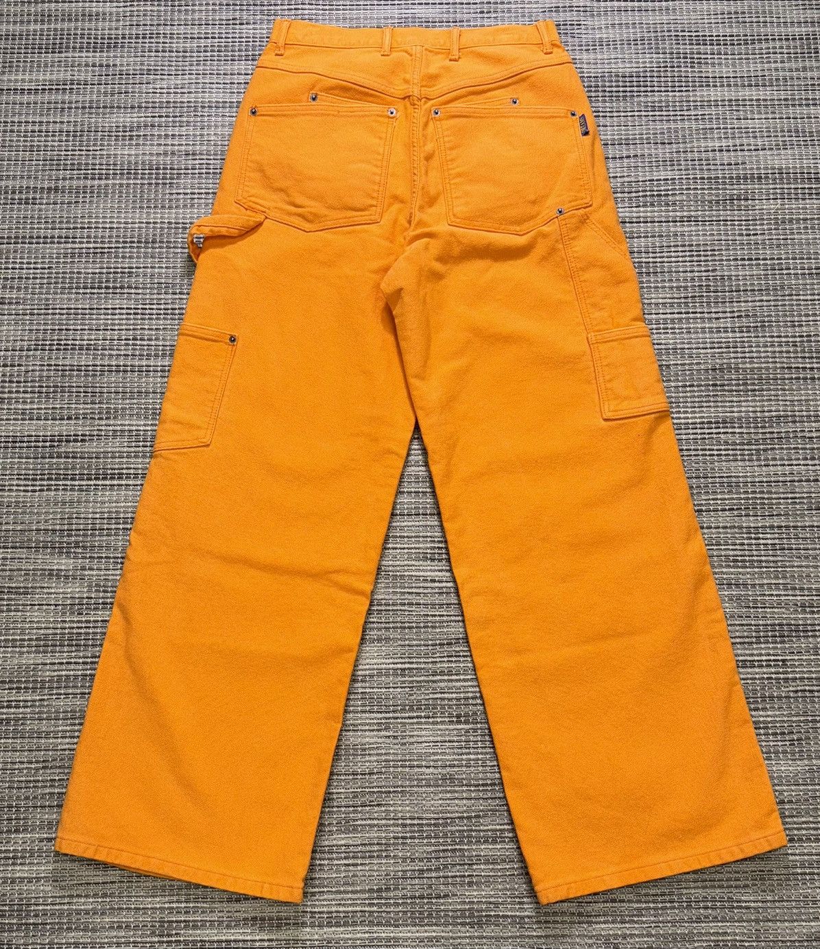 Vale Vale Forever Orange Big OL Painted Pants Size US 30 / EU 46 - 2 Thumbnail