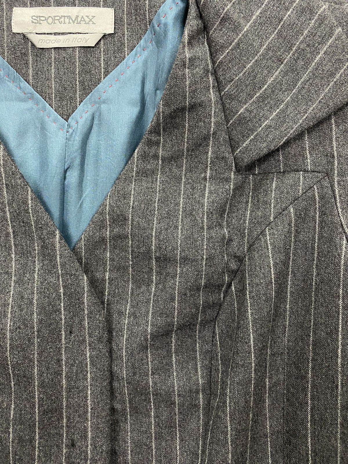 Sportmax SportMax by Max Mara Striped Coat Size M / US 6-8 / IT 42-44 - 12 Thumbnail