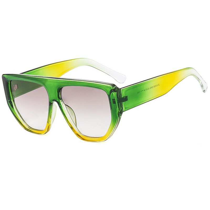VIBE Retro Street ins style custom avant-garde sunglasses Size ONE SIZE - 6 Thumbnail