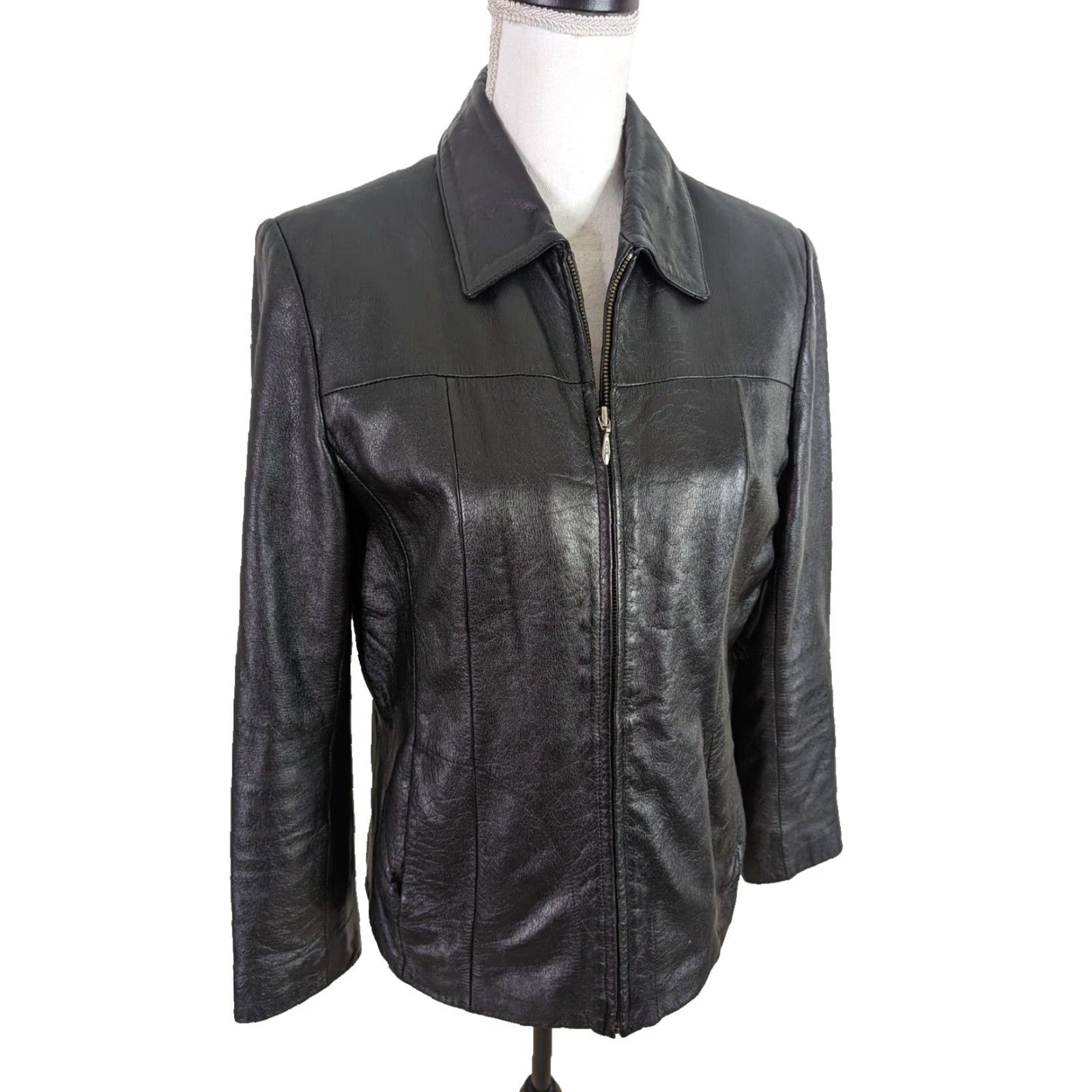 Vintage VINTAGE Wilsons Leather Jacket Size M / US 6-8 / IT 42-44 - 2 Thumbnail