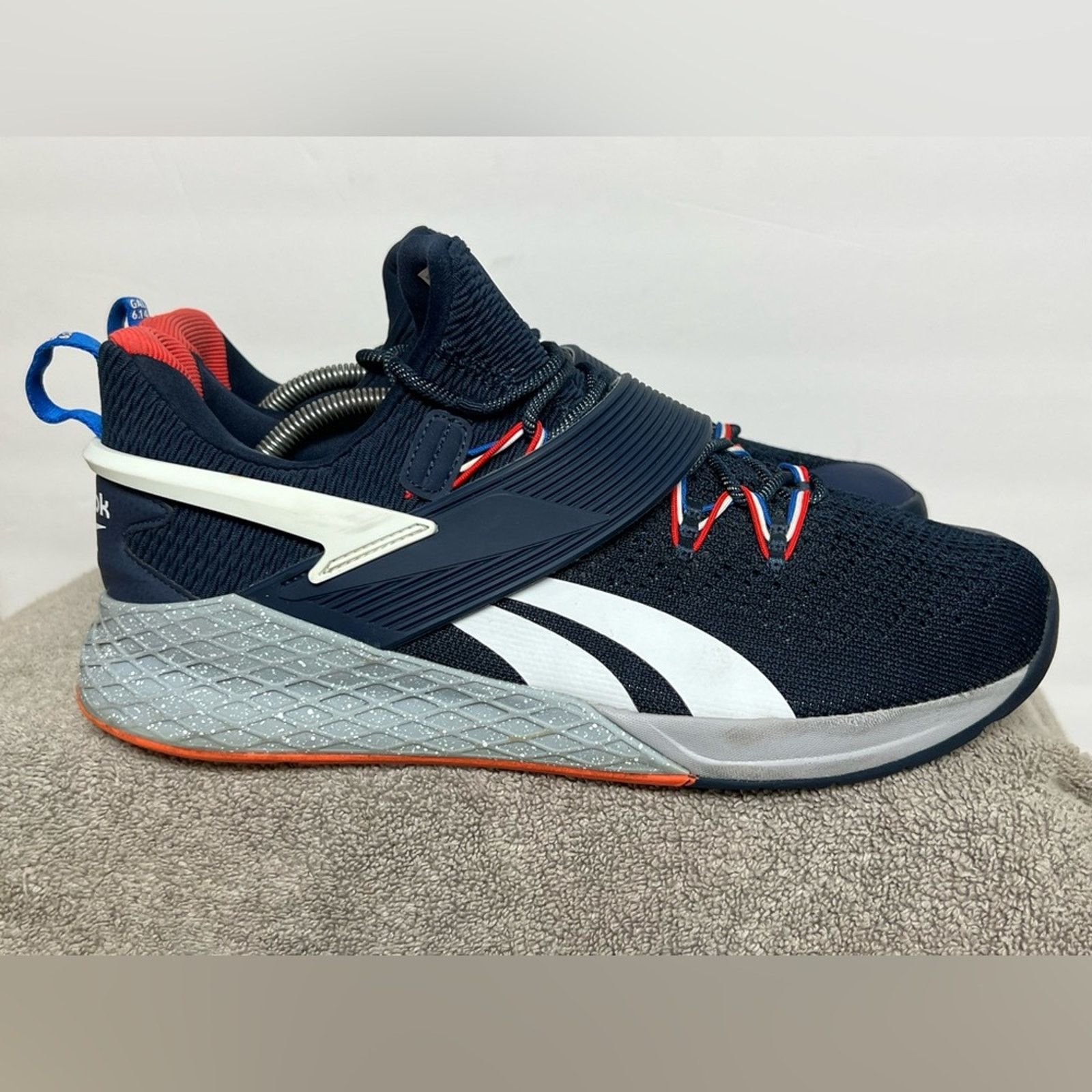 Reebok Reebok Nano X CrossFit FX3230 Mens Blue Mesh Shoes 12 Size US 12 / EU 45 - 2 Thumbnail