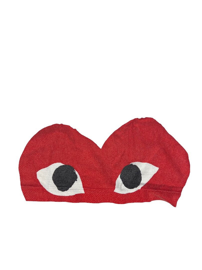 Comme des Garcons CDG PLAY Hem Heart Tee – Size M (Fits S/M) Size US M / EU 48-50 / 2 - 3 Thumbnail