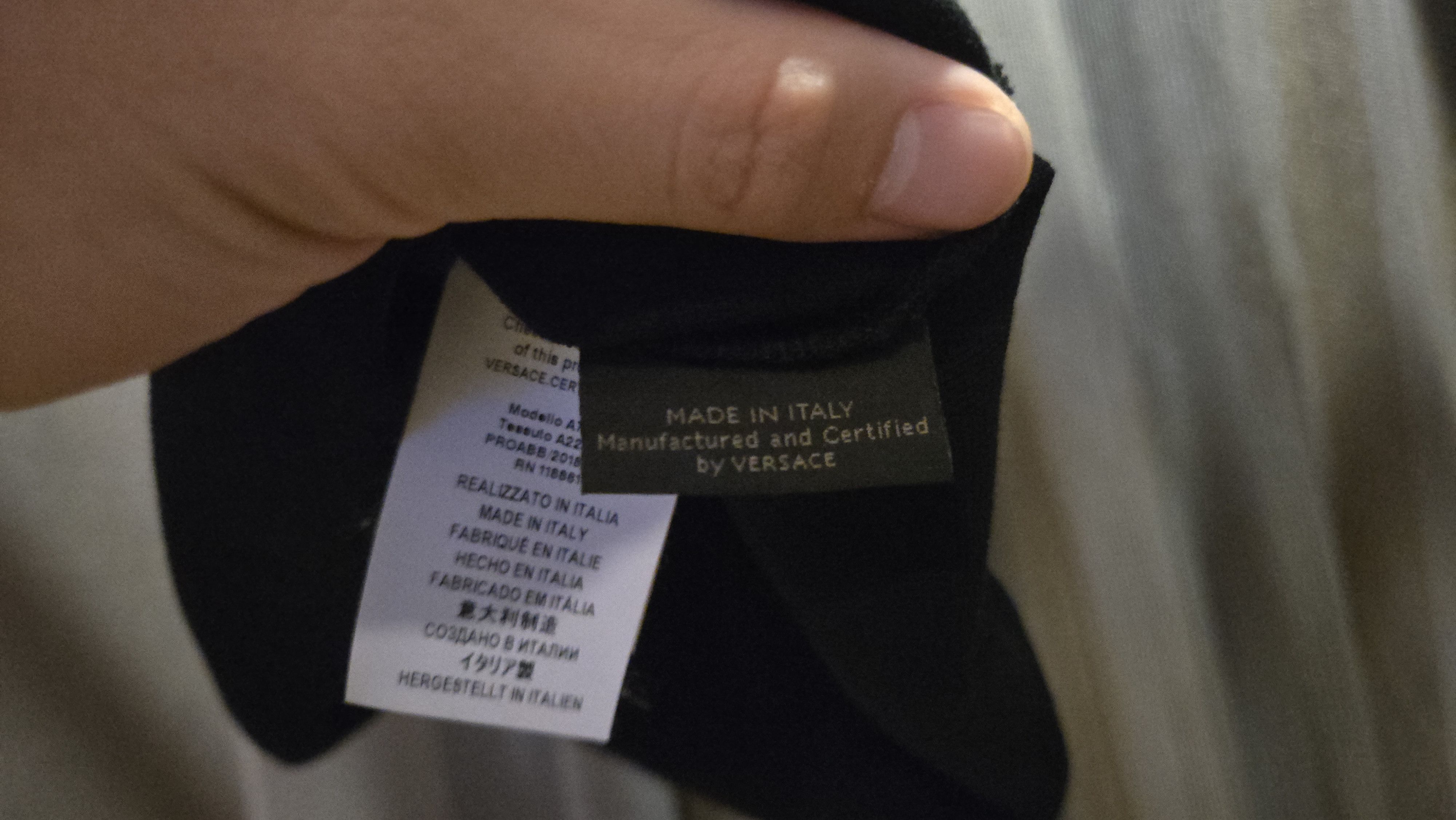 Versace Versace Black and Gold Polo Size US XS / EU 42 / 0 - 5 Thumbnail