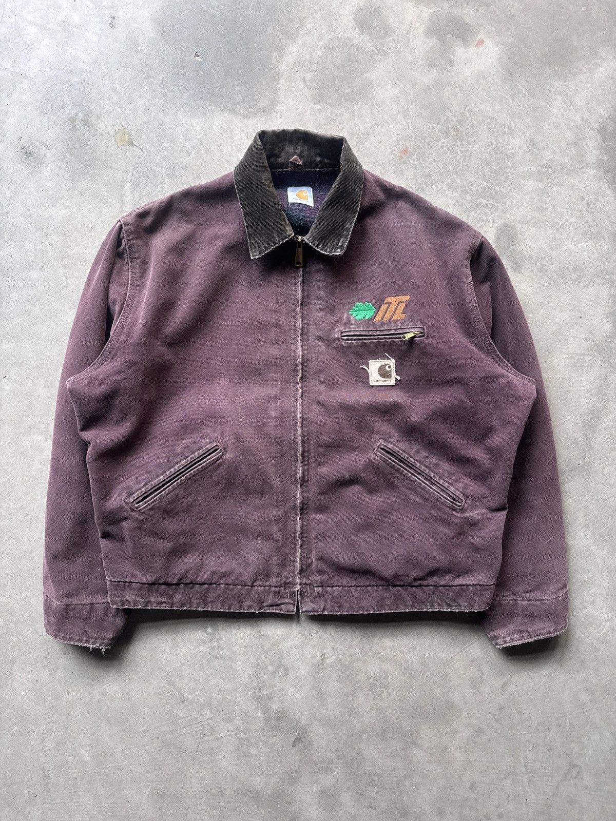 Carhartt Carhartt Detroit Jacket J43 BRG Size US L / EU 52-54 / 3 - 1 Thumbnail