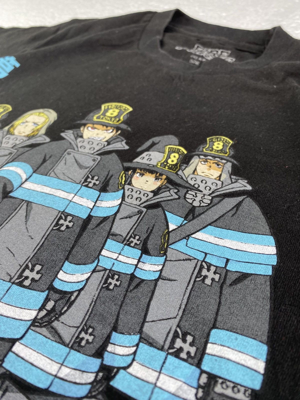 Anime × Vintage Anime Tshirt Fire Force (B14) Size US S / EU 44-46 / 1 - 2 Thumbnail