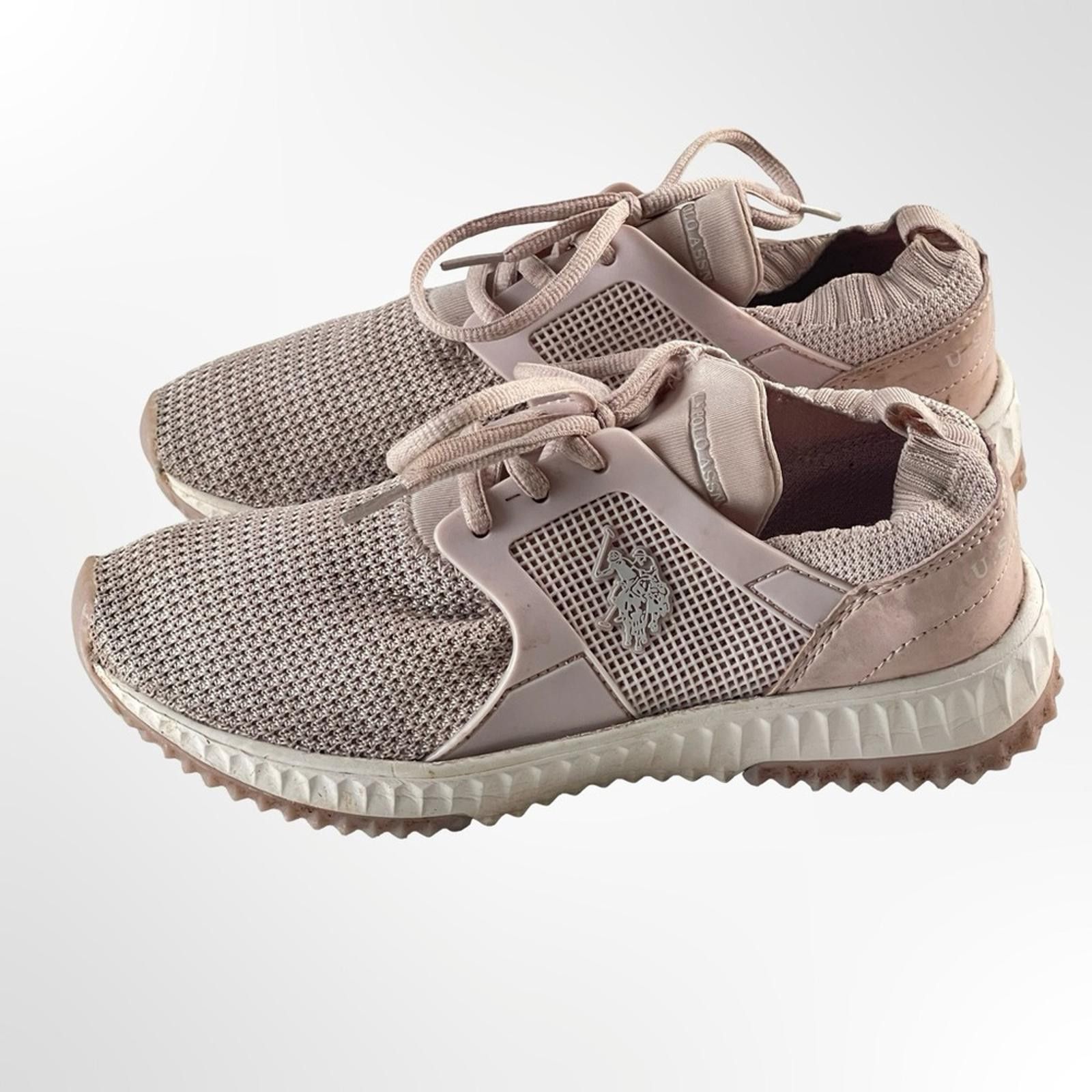 U.S. Polo Assn. Women's Pink Sneakers in size 6.5 Size US 6.5 / IT 36.5 - 3 Thumbnail
