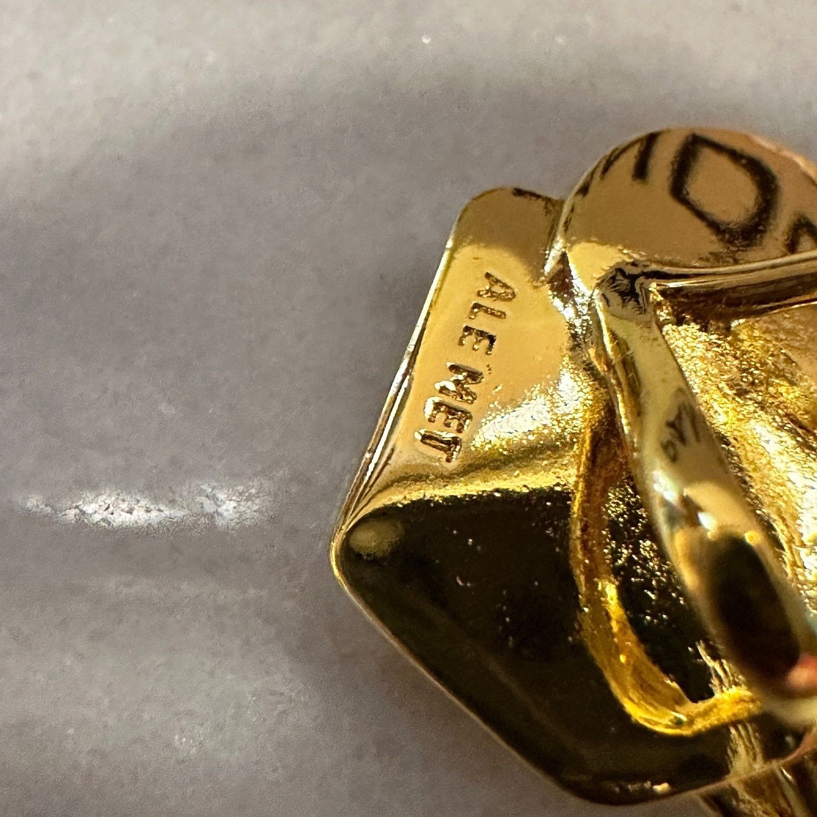 pandora Authentic PANDORA Gold Plated Rose in Bloom Oversized Charm Size ONE SIZE - 7 Thumbnail