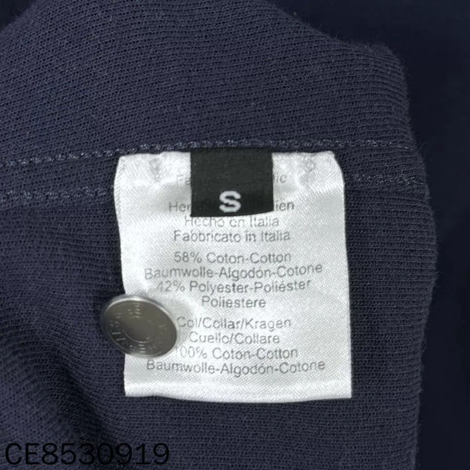 Hermes HERMES Old Money Navy Blue Polo Shirt Size S Size XS / US 0-2 / IT 36-38 - 5 Thumbnail