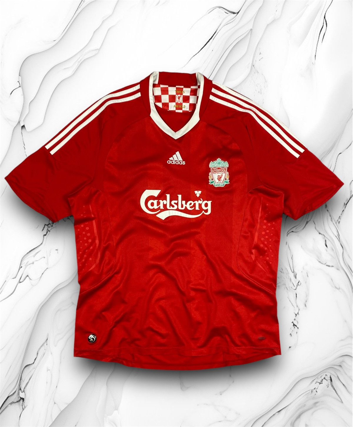Adidas × Vintage Vintage Adidas Liverpool Soccer Jersey Size US XL / EU 56 / 4 - 1 Thumbnail