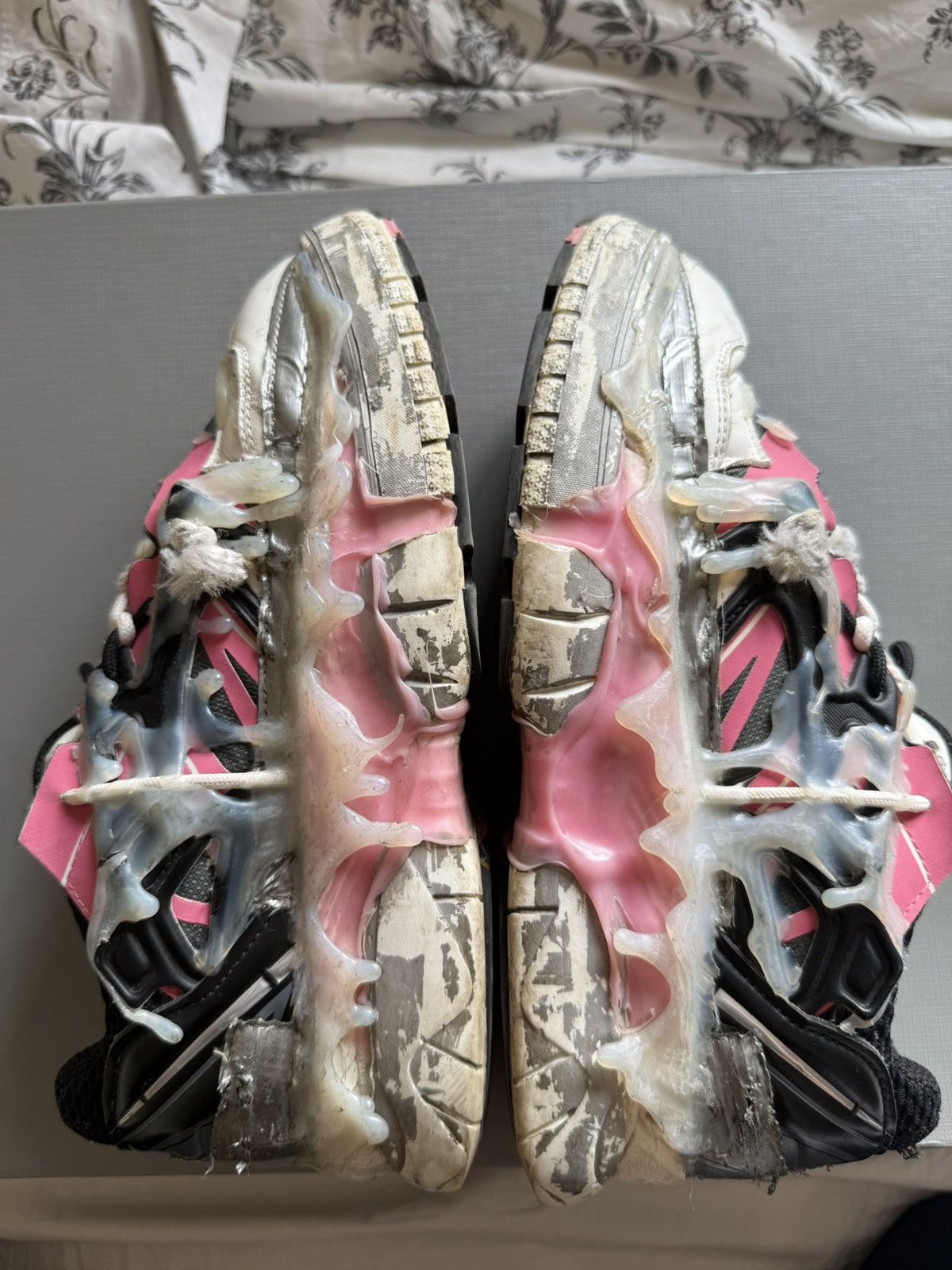 Maison Margiela Maison Margiela Pink Fusion Sneaker Size US 6 / EU 39 - 3 Thumbnail