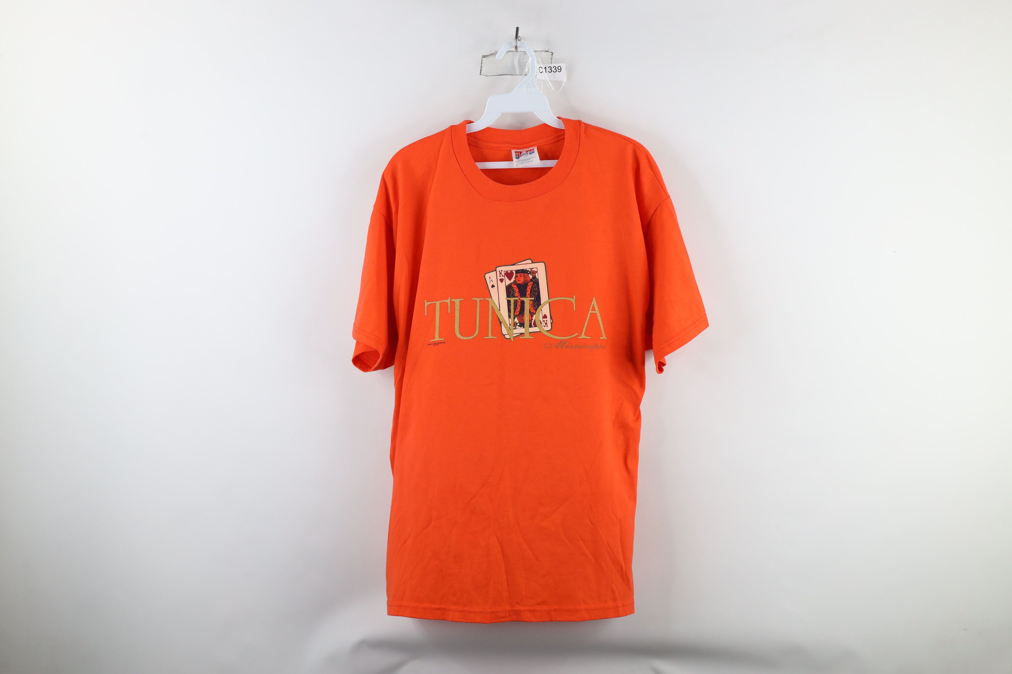 Vintage Vintage Y2K 2000 Tunica Mississippi Gambling Casino T-Shirt Size US L / EU 52-54 / 3 - 1 Thumbnail
