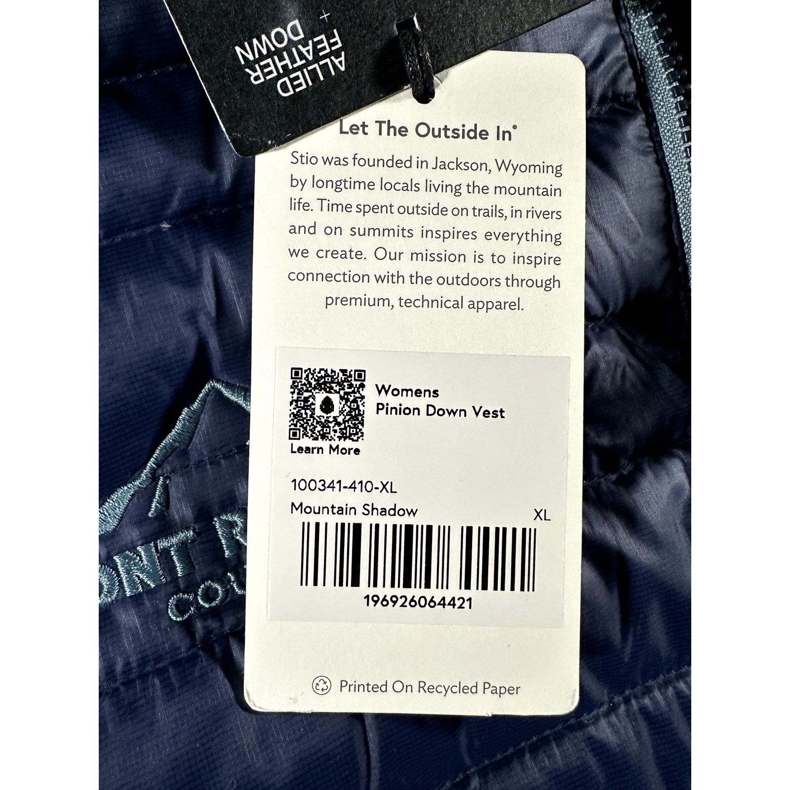 Stio NWT Stio Pinion Goose Down Vest Womens XL Pertex Quantum Size XL / US 12-14 / IT 48-50 - 7 Thumbnail