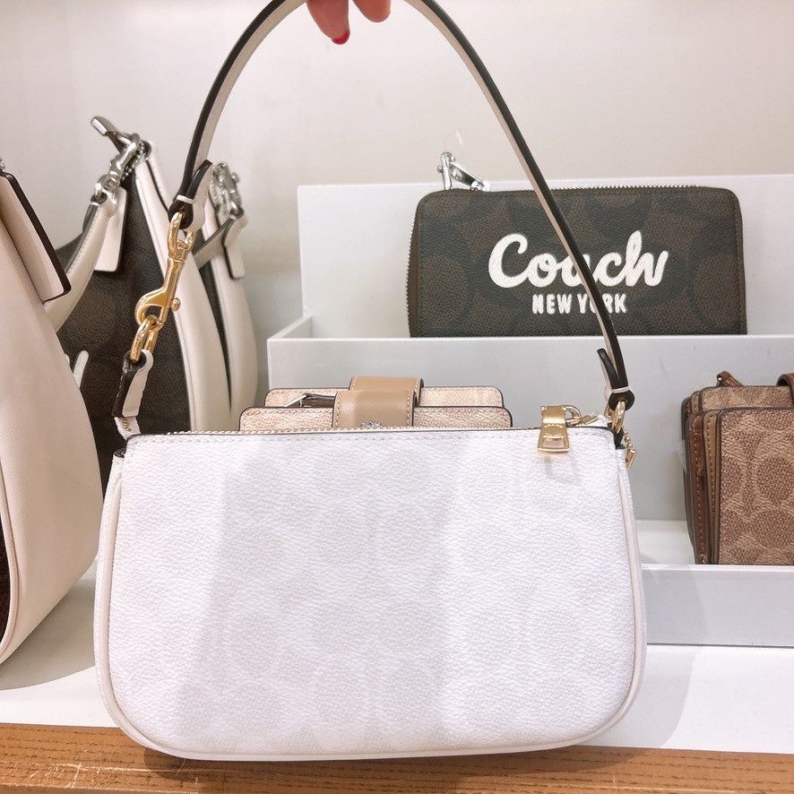 Coach NWT Coach Nolita 19 In Signature Canvas CW426 Size ONE SIZE - 3 Thumbnail