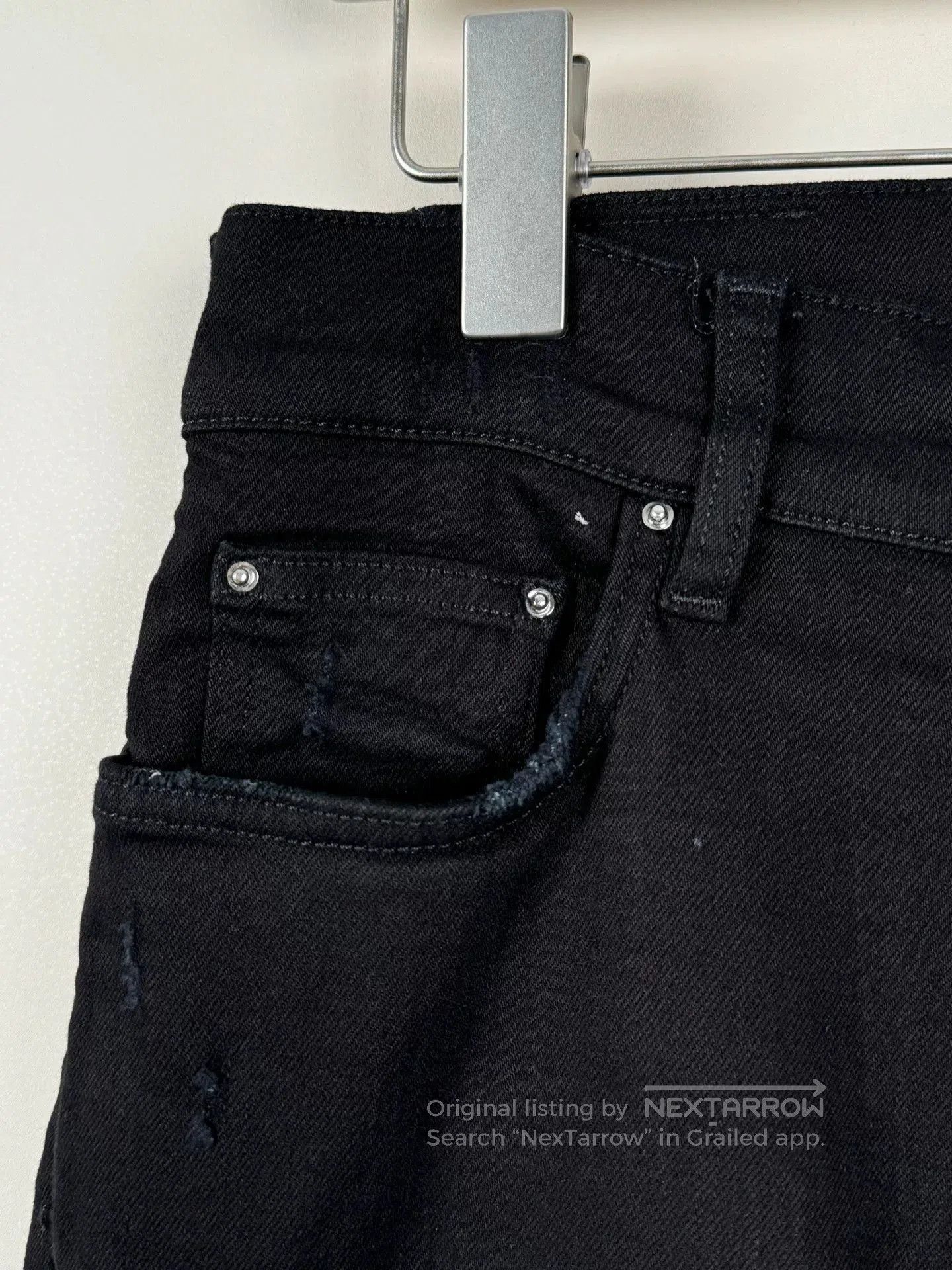 Amiri Amiri MX1 Distressed Denim Pants Size 31. Size US 31 - 5 Thumbnail