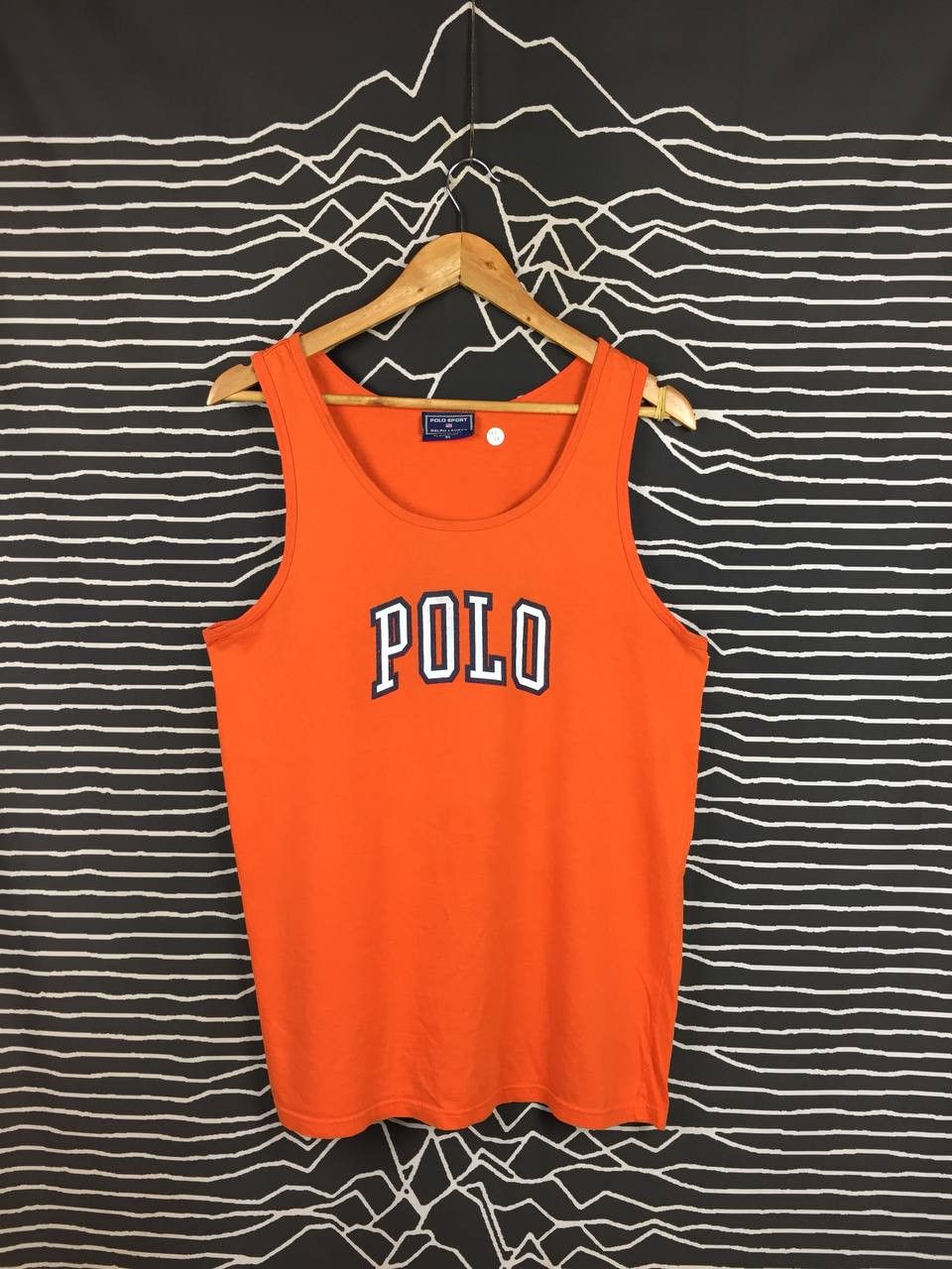 Polo Ralph Lauren Vtg Polo Sport Ralph Lauren Spell Out Tank Top Size US XL / EU 56 / 4 - 2 Thumbnail
