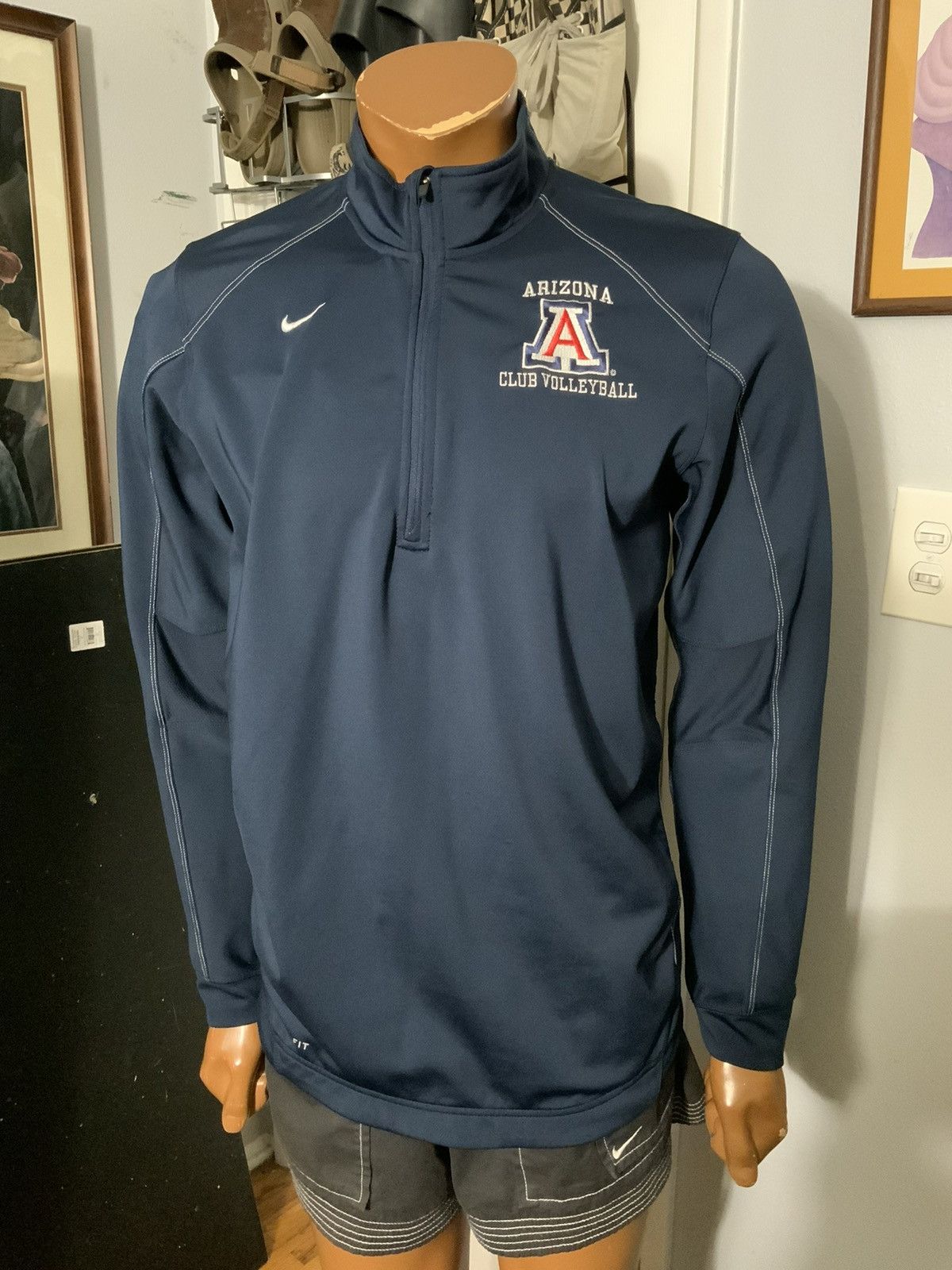 NCAA × Nike Nike Arizona Wildcats Club Volleyball Team 1/4 Zip Pullover Size US S / EU 44-46 / 1 - 7 Thumbnail