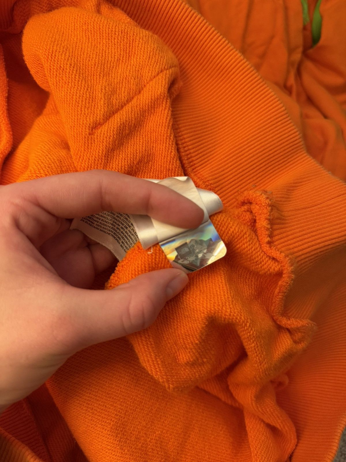 Online Ceramics × The North Face The North Face x Online Ceramics orange hoodie. Size US M / EU 48-50 / 2 - 8 Thumbnail