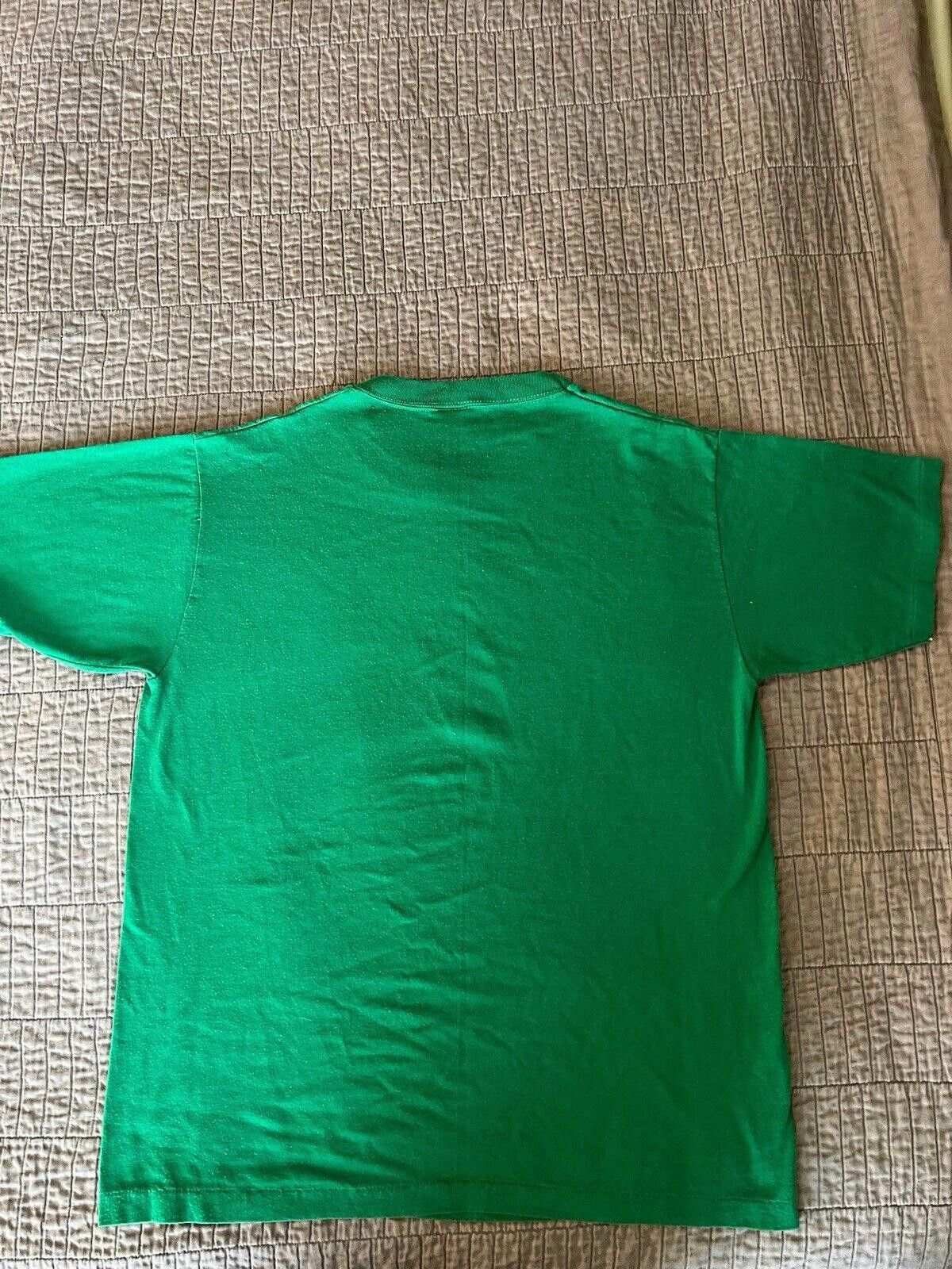 Designer Sportswear Single Stitch Outdoor School 1985 Green Sz L Size US L / EU 52-54 / 3 - 4 Thumbnail