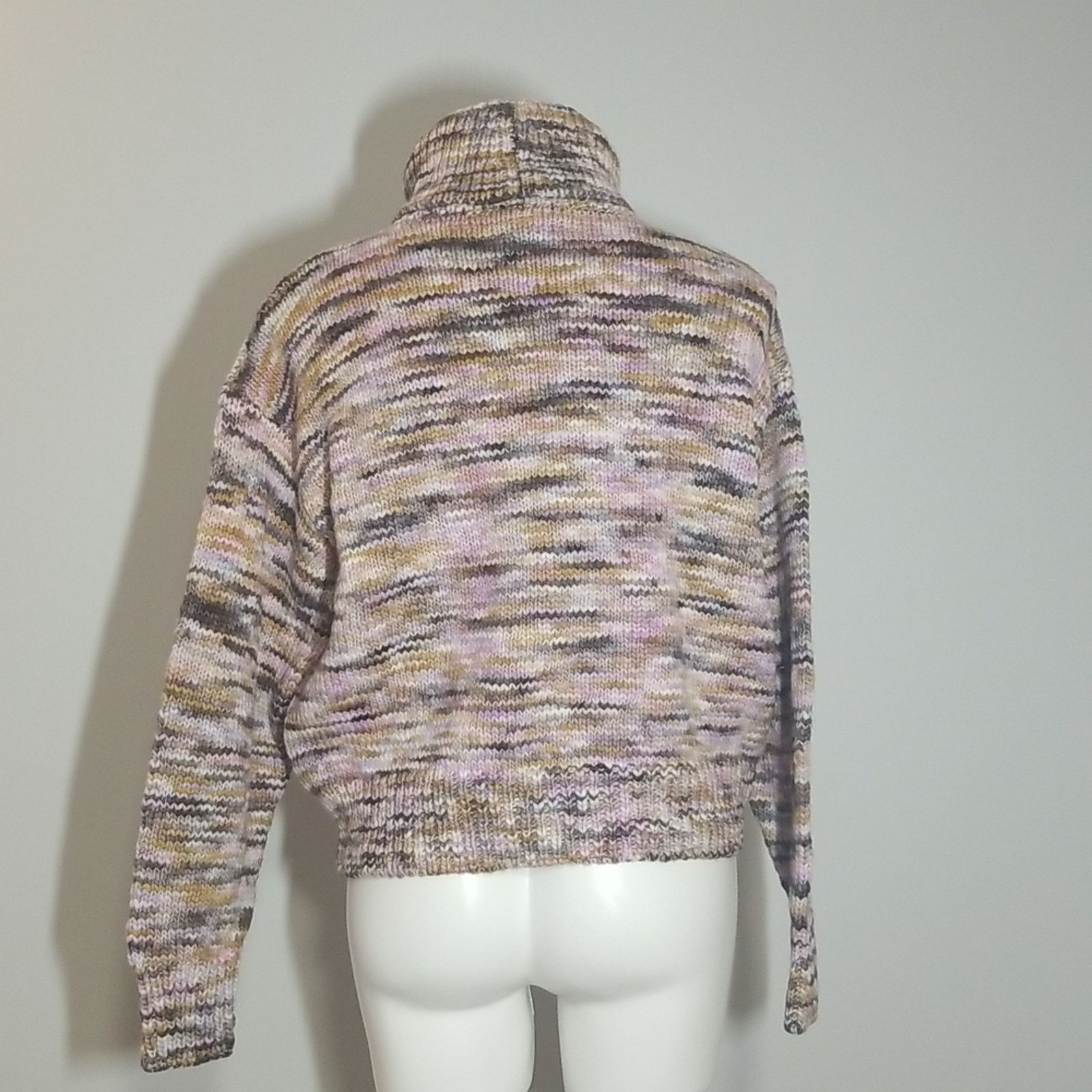 A.L.C. NWT A.L.C Harper Marled Wool Turtleneck Sweater Size M / US 6-8 / IT 42-44 - 5 Thumbnail