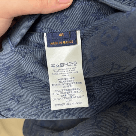 Louis Vuitton Louis Vuitton Monogram Jacquard Denim Jacket Size US M / EU 48-50 / 2 - 6 Thumbnail