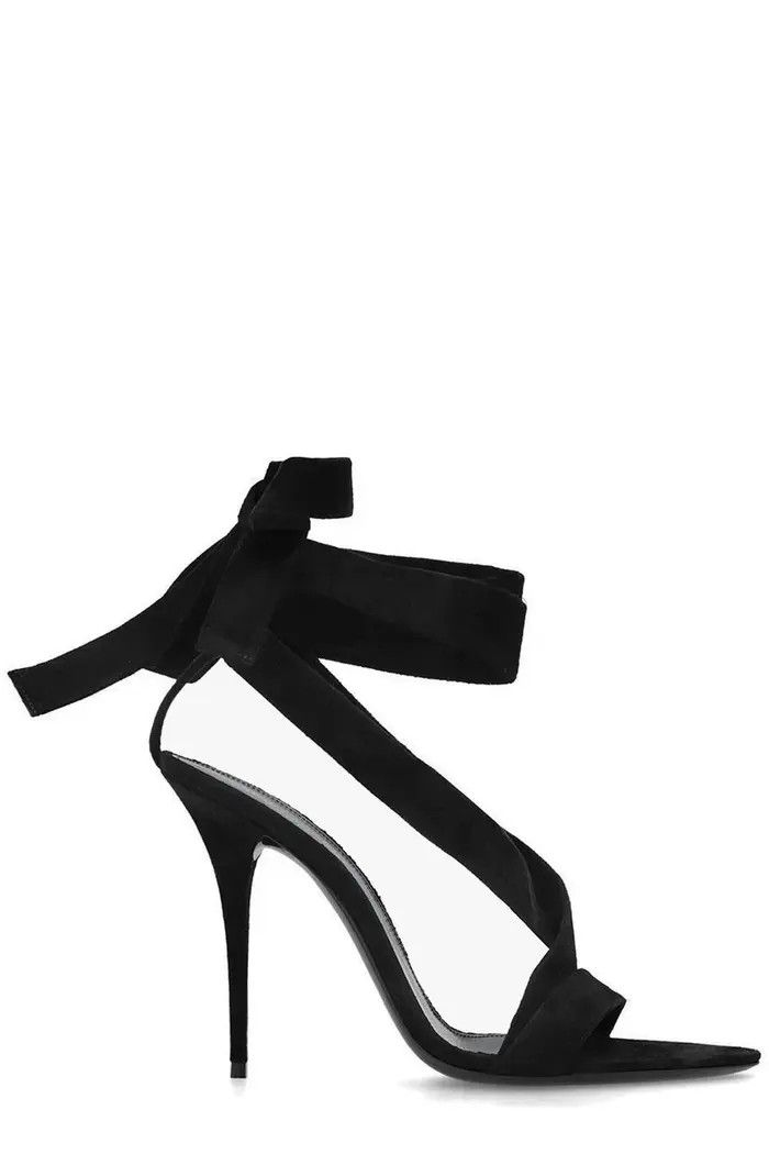 o1bcso1str1124 Deva Sandals In Suede in Black