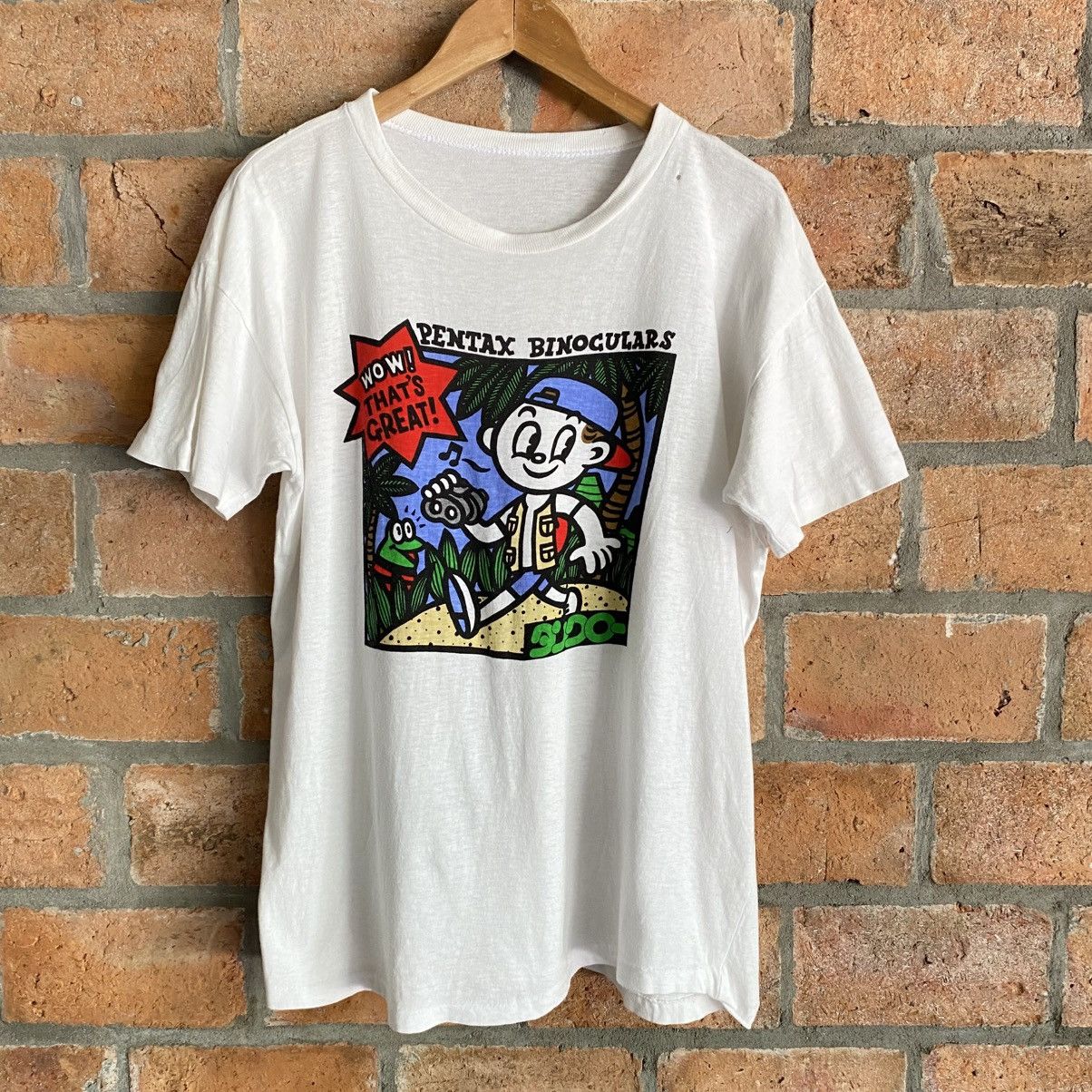 Vintage Pentax camera ads tee