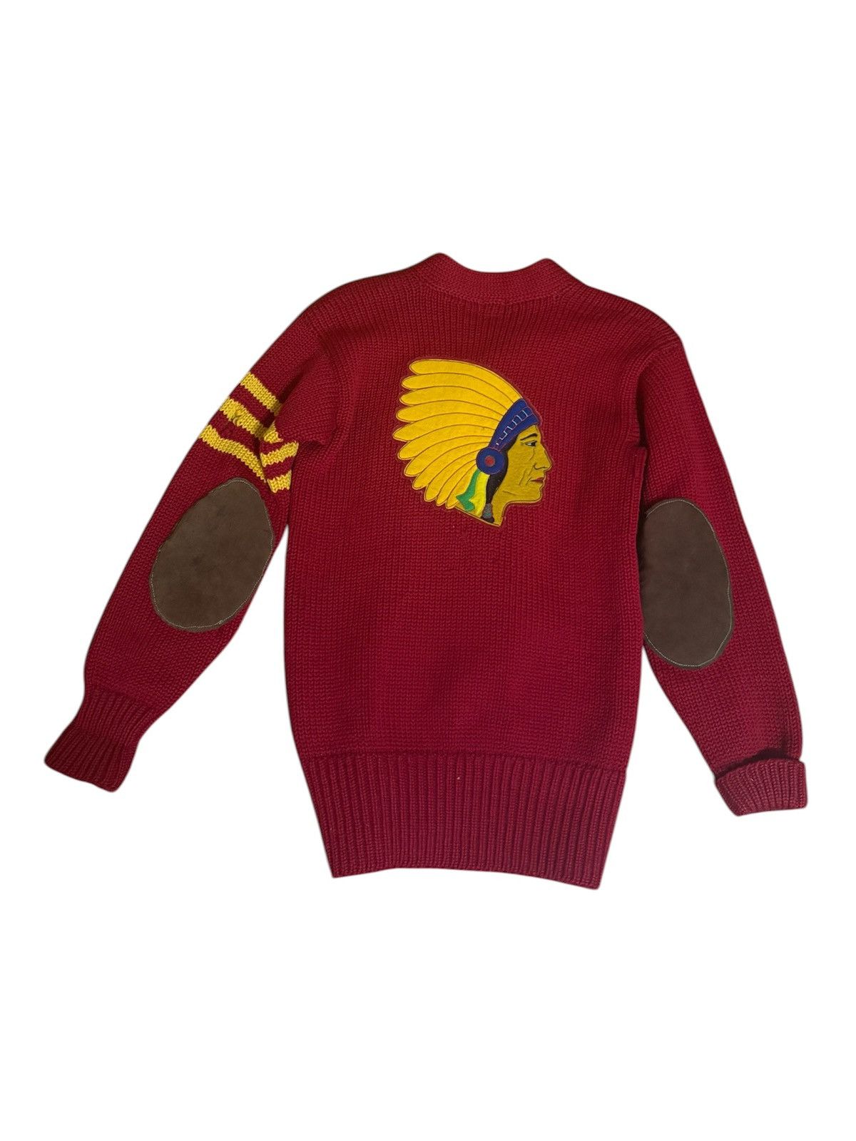 Vintage Insane 1920s/30s varsity sweater Size US L / EU 52-54 / 3 - 2 Thumbnail