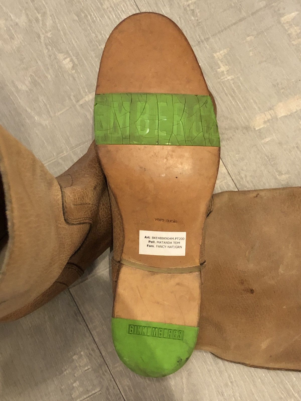 Dirk Bikkembergs Dirk Bikkembergs Leather Boots Size US 9 / EU 42 - 12 Thumbnail