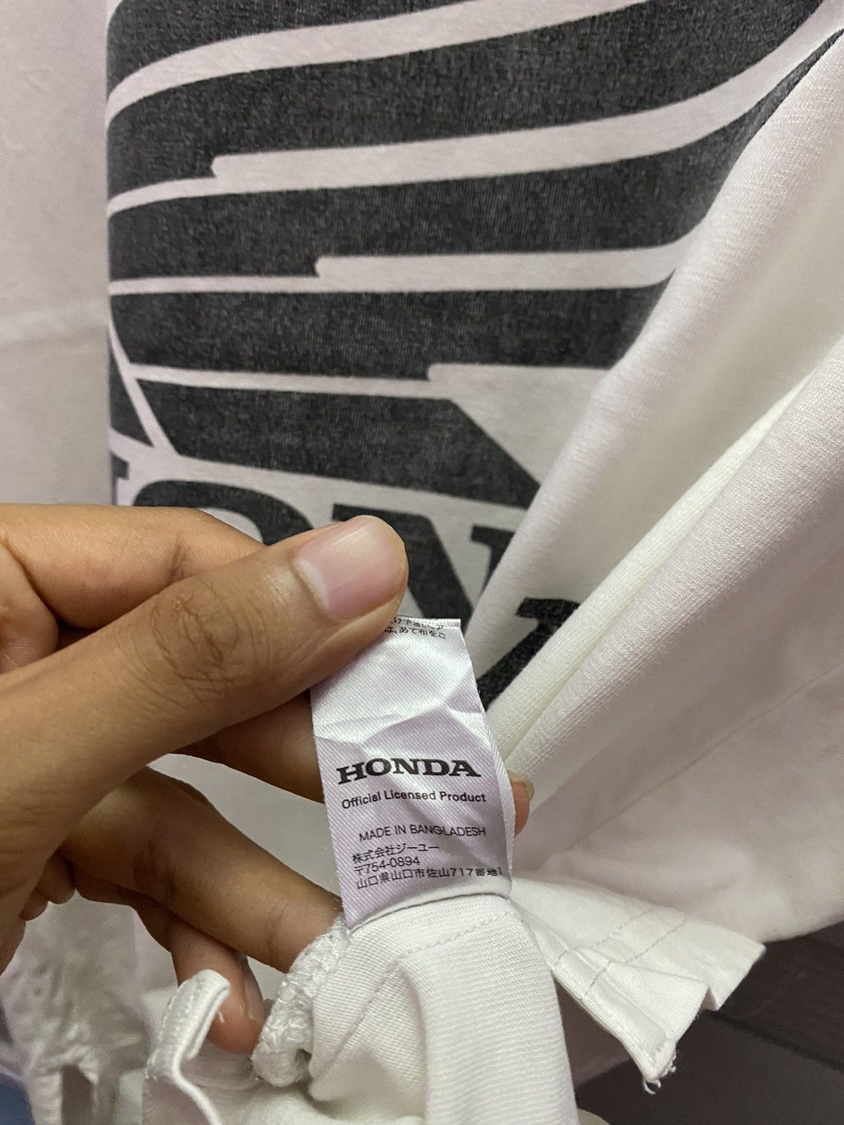 Honda Honda Racing Big Logo Mugen Sport Type R T Shirt Size US L / EU 52-54 / 3 - 5 Thumbnail