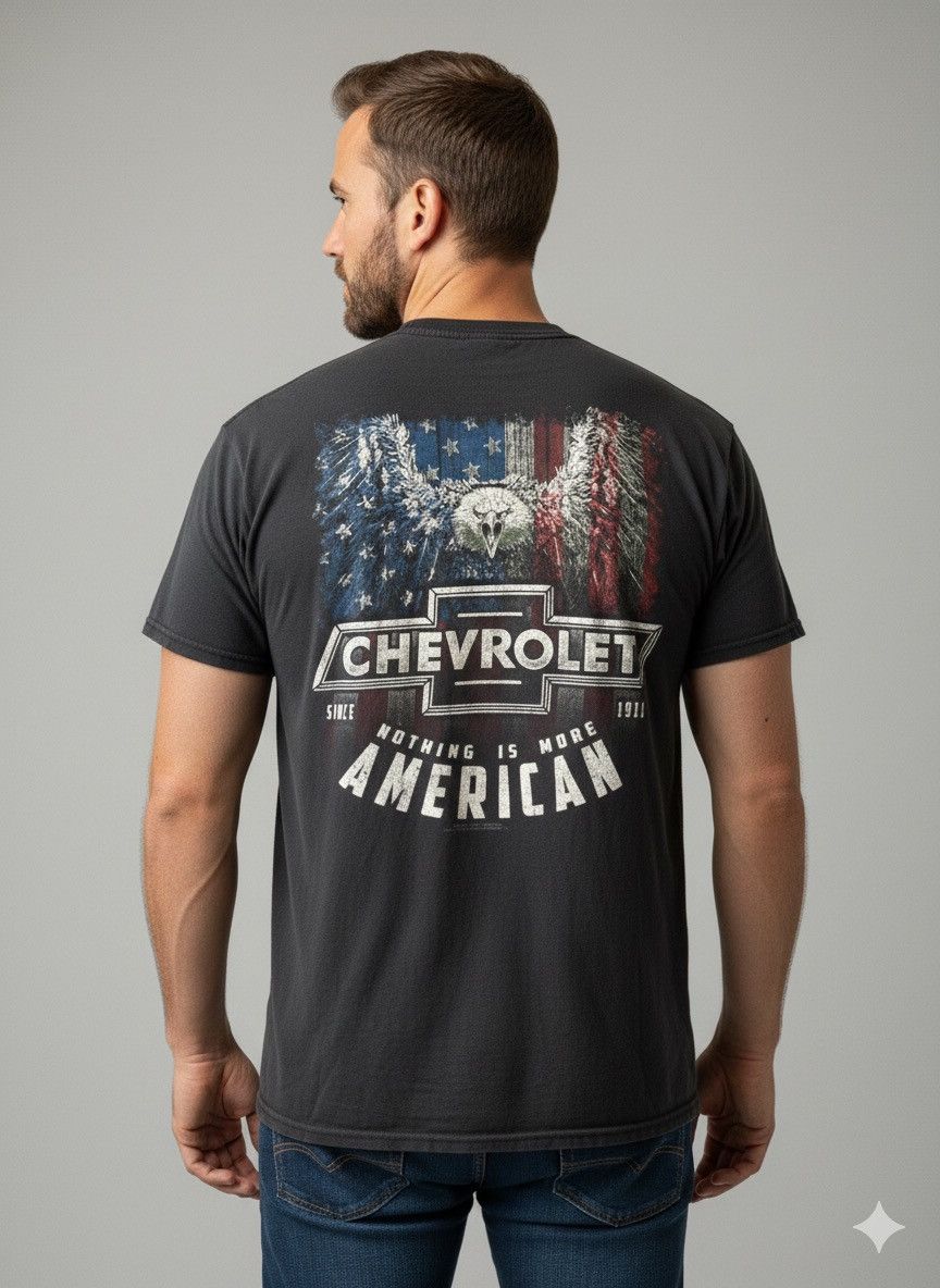 Chevrolet Vintage Buck Wear Chevrolet "Nothing Is More American" Size US M / EU 48-50 / 2 - 2 Thumbnail